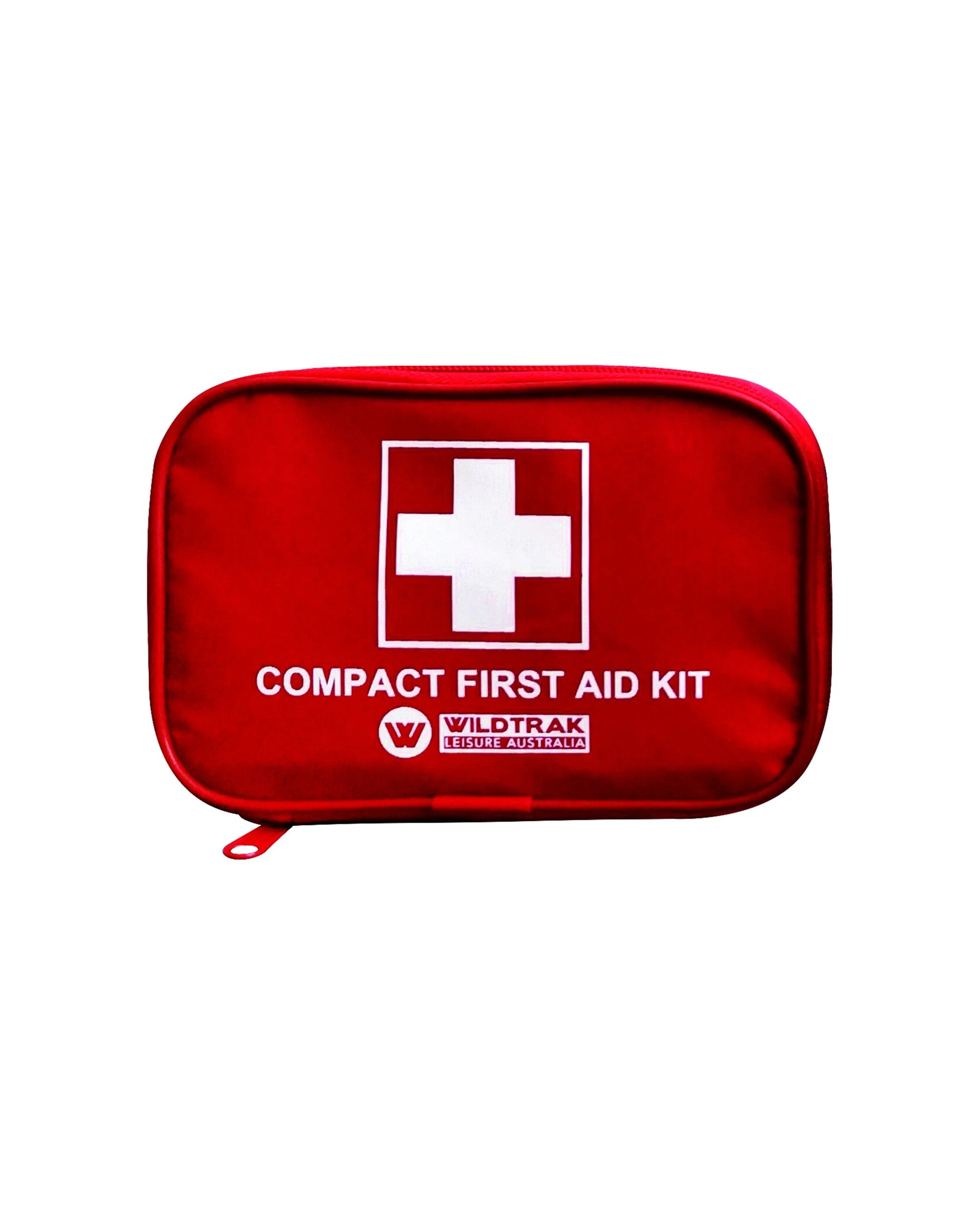 1 Wildtrak 51pc Compact First Aid Kit Family Survival Bag Portable Design - Red, 1 of 2