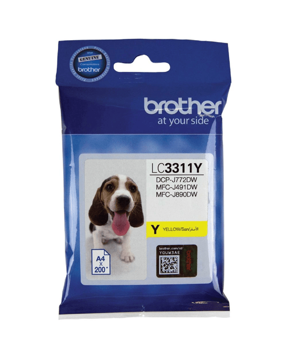 Brother LC 3311 Ink Cartridge Yellow
