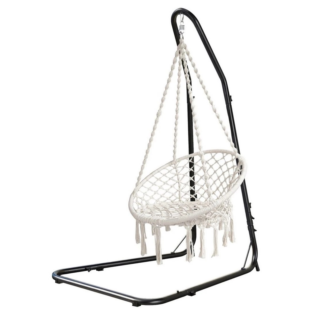 3 Gardeon Hammock Swing Chair with Steel Stand - - Multi, 3 of 7