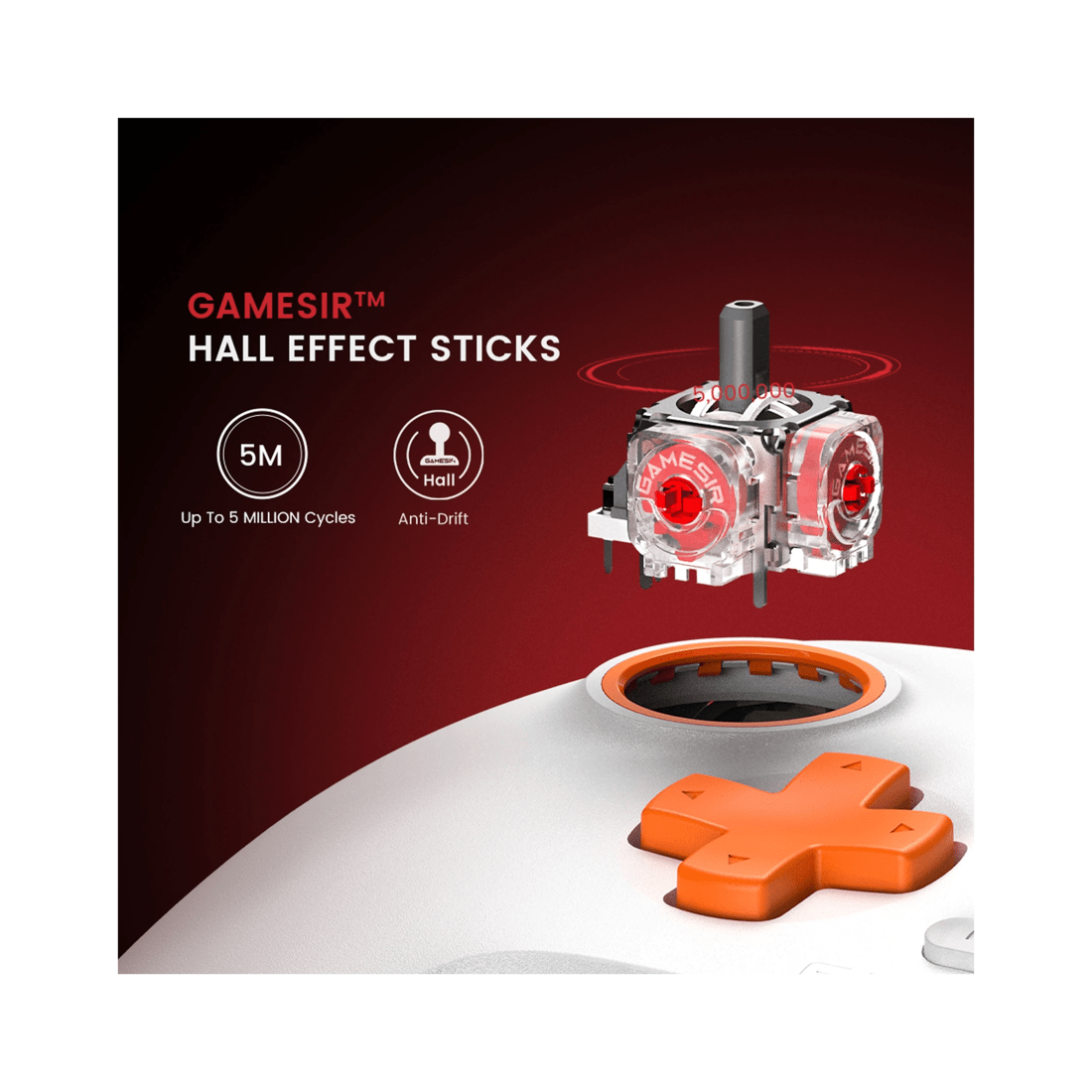 4 Gamesir Wired Gaming Controller Xbox PC Controller USB-C Game Controller - White, 4 of 9