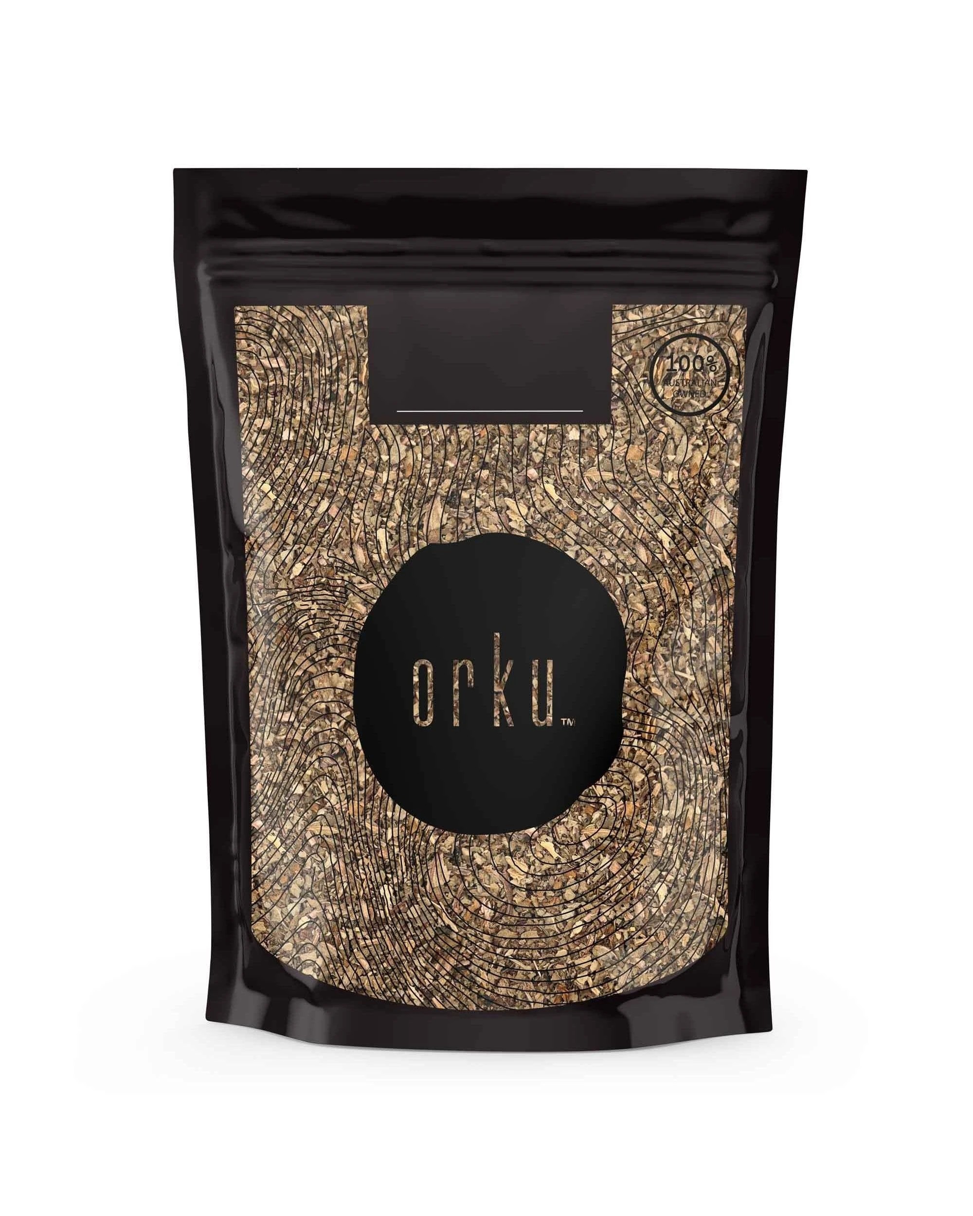 1 Orku 100g Organic Mullein Leaf - Dried Herbal Botanical Verbascum Thapsis, 1 of 3
