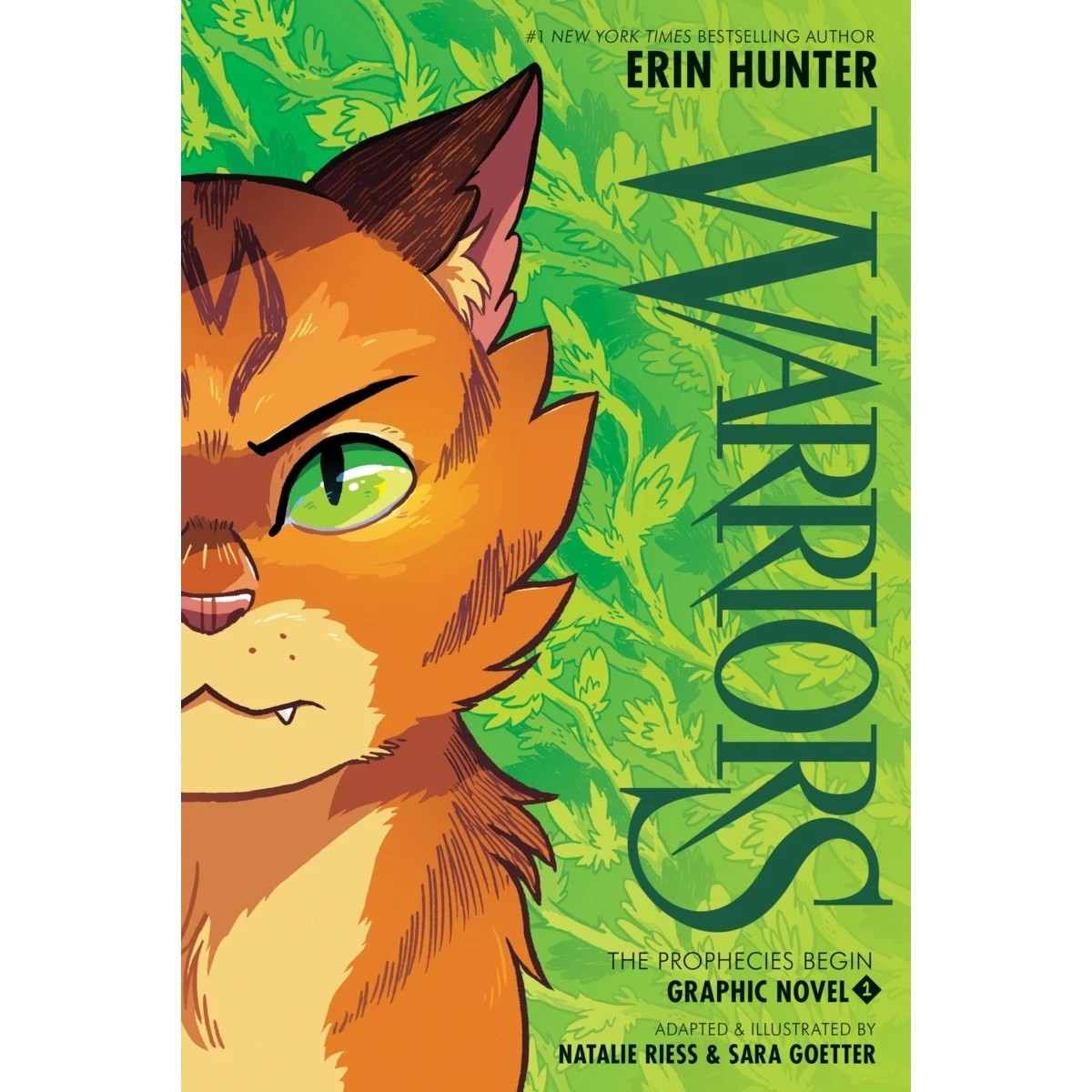 1 Warriors: The Prophecies Begin Graphic Novel by Erin Hunter - Book 1