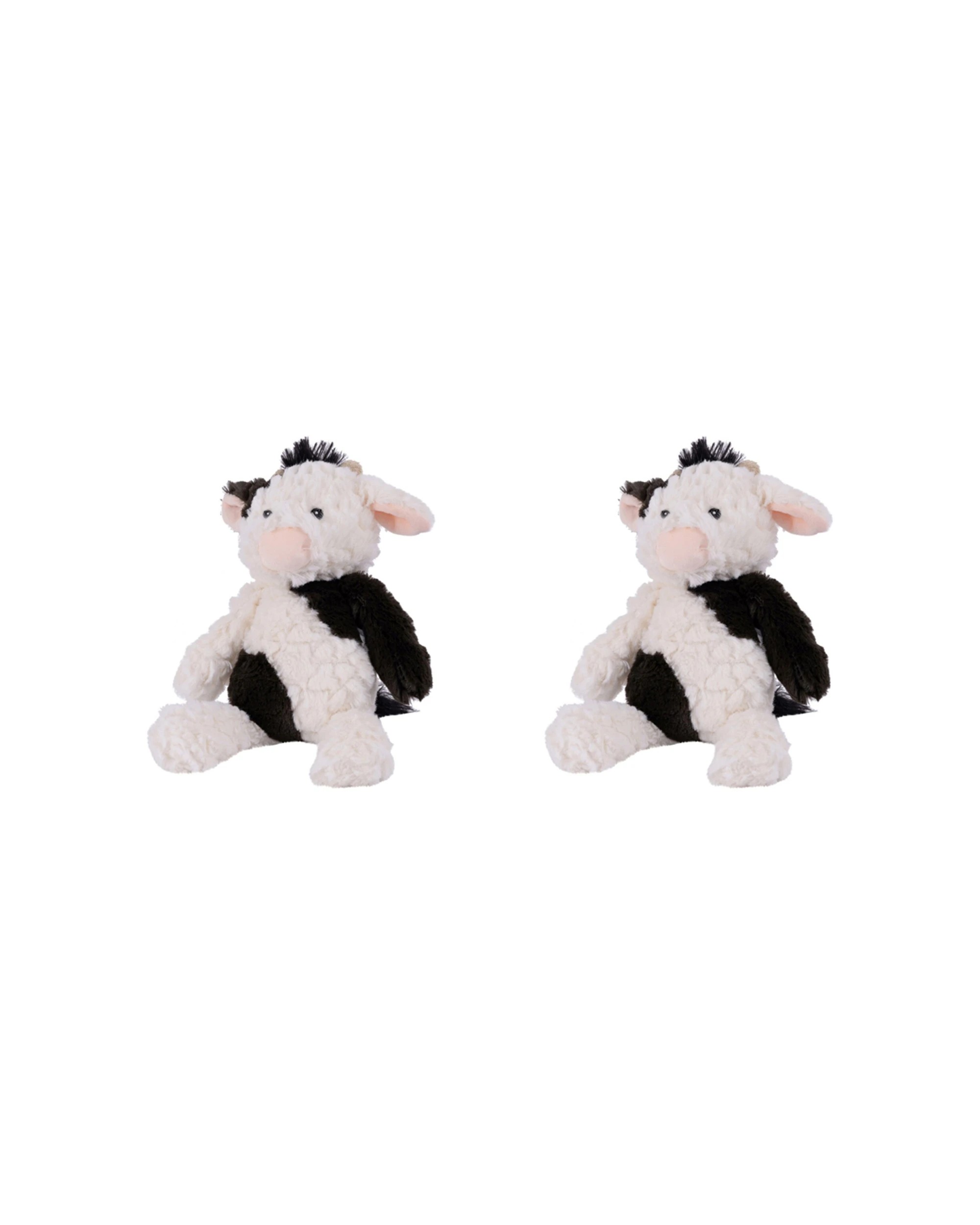 1 Mary Meyer 2pc Nursery Cow Soft Plush Kids Toy 28cm - Multi, 1 of 5