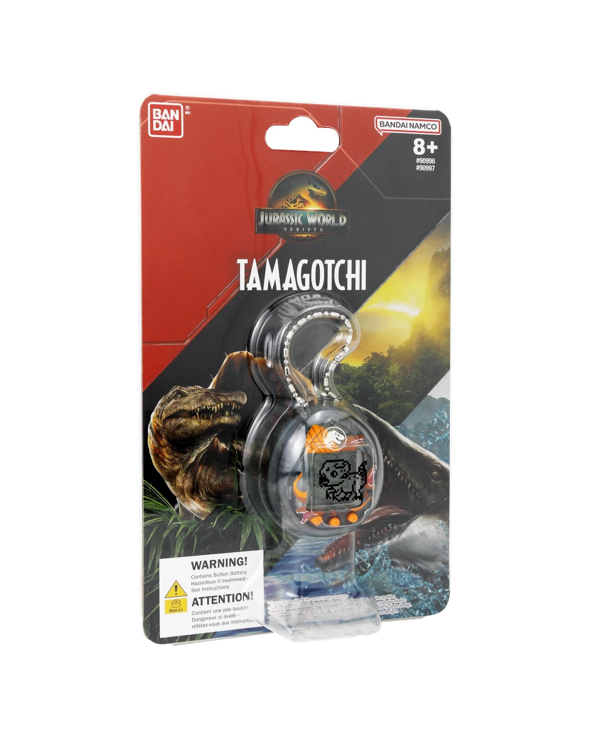 3 Tamagotchi Nano Jurassic World Rebirth Spinosaurus, 3 of 6