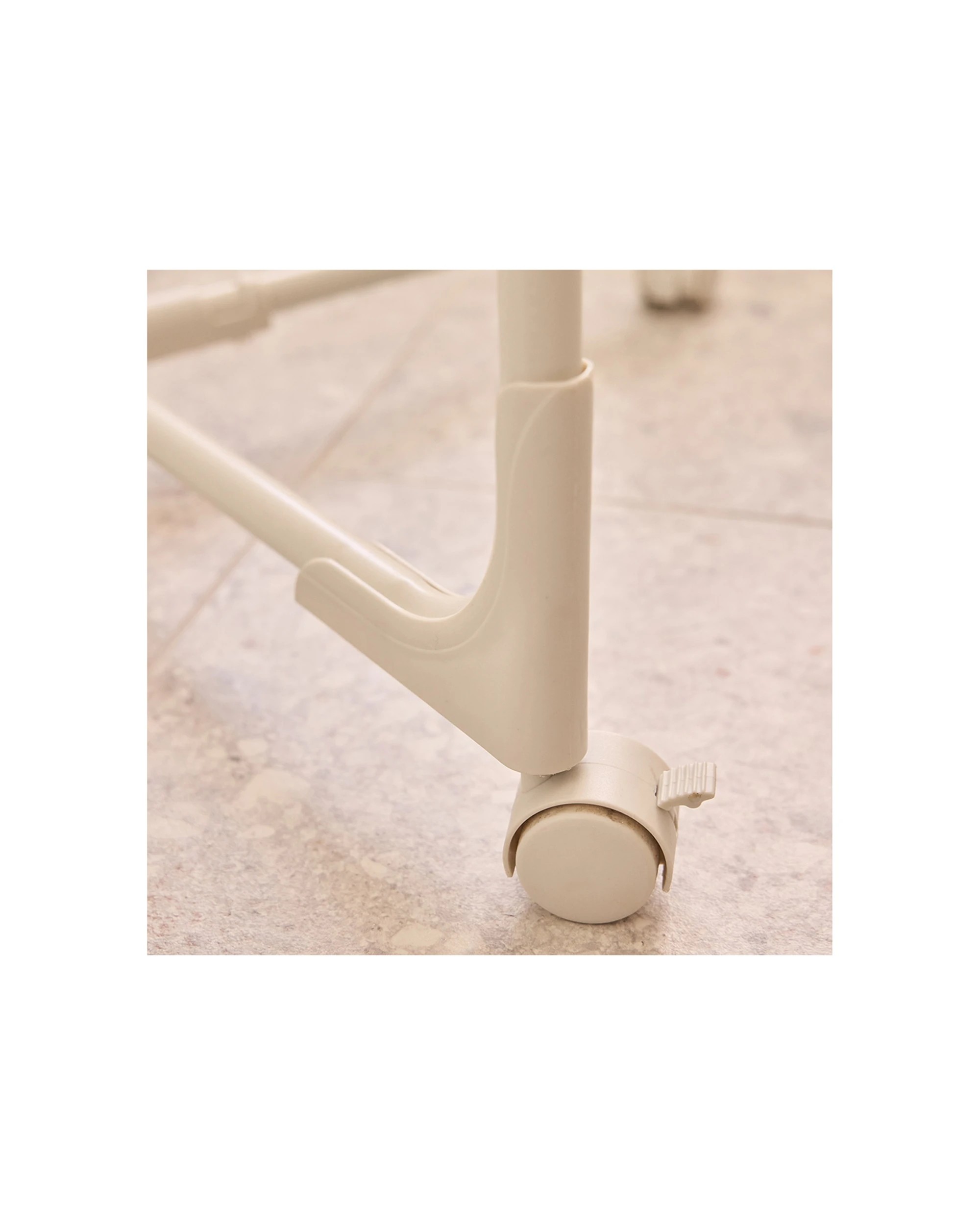 9 HILLS 19M 3 Tier Double Decker Mobile Tower Clothes Airer 60 Hooks Space Saving
 - white, 9 of 9