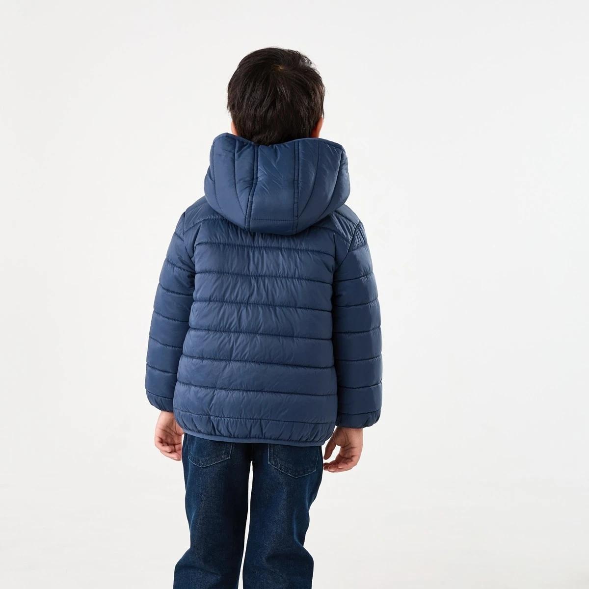 3 Super Light Puffer Jacket Dress Navy, 3 of 10
