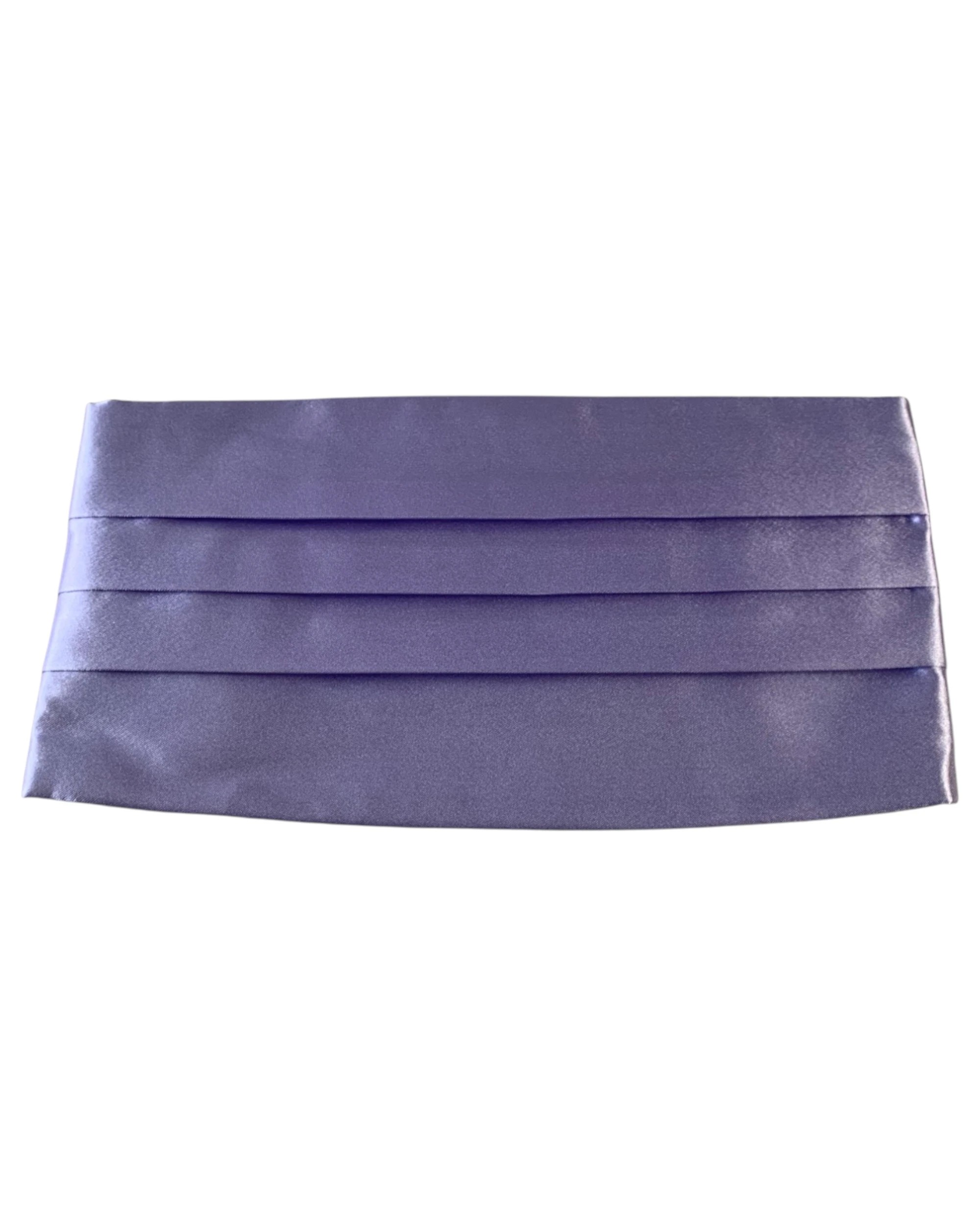 1 Zasel Mens Adjustable Cummerbund - Purple, 1 of 4