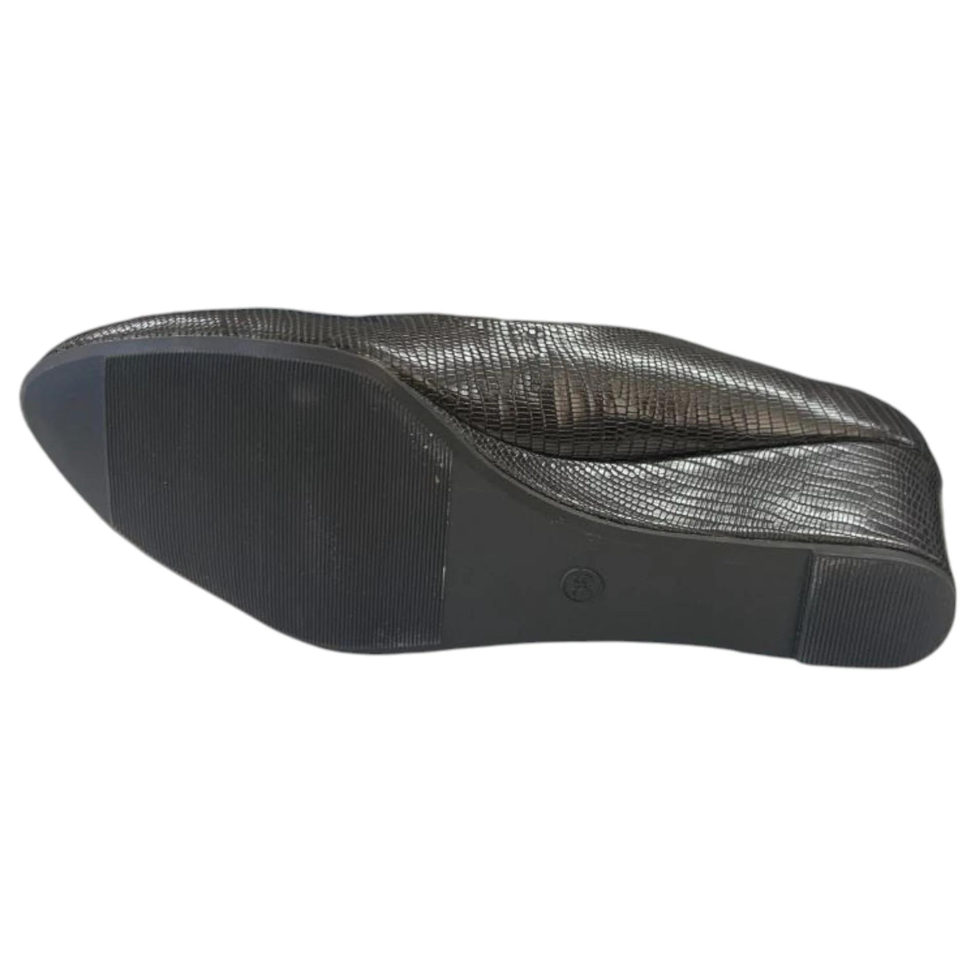 7 Bellissimo Womens Sonoma Dress Heels Shoes BLACK, 7 of 7