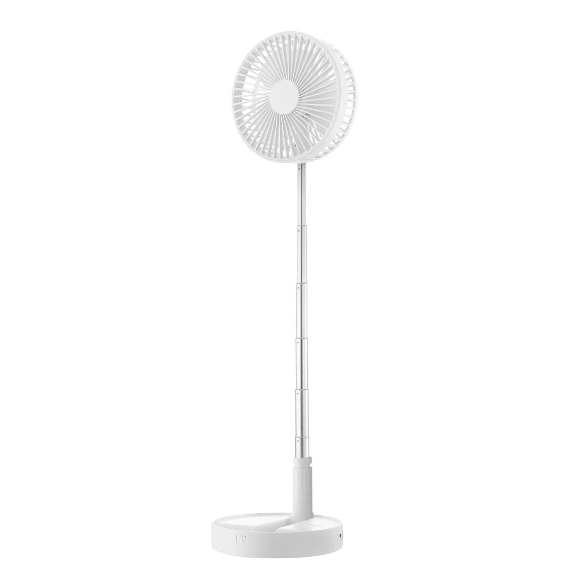 4 Ausway Portable Foldable Desk Fan Pedestal 3600mAh Rechargeable Battery 4 Speeds, 4 of 5