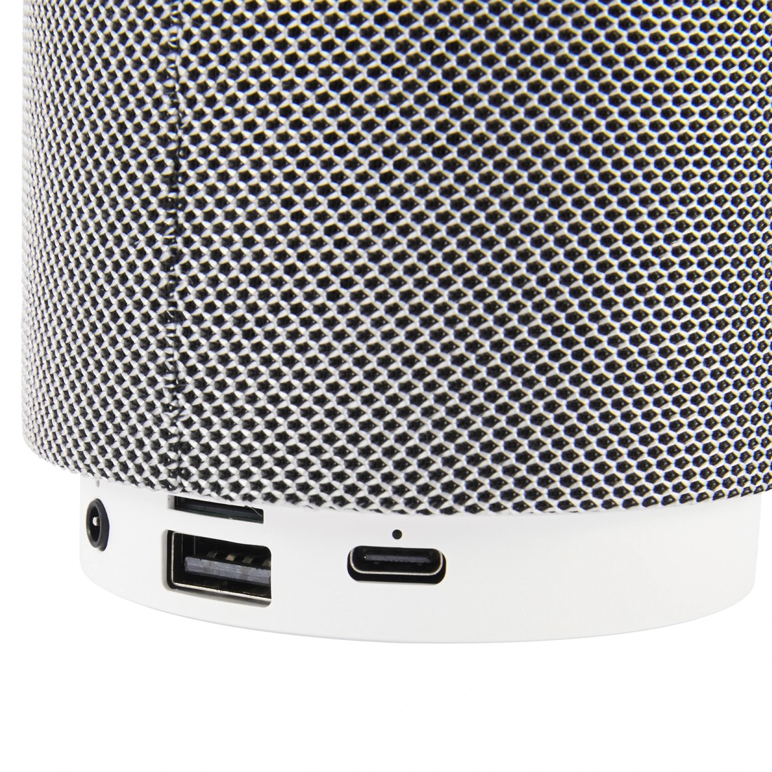 6 Karaoke Speaker with Voice Modifying Microphone - White, 6 of 9