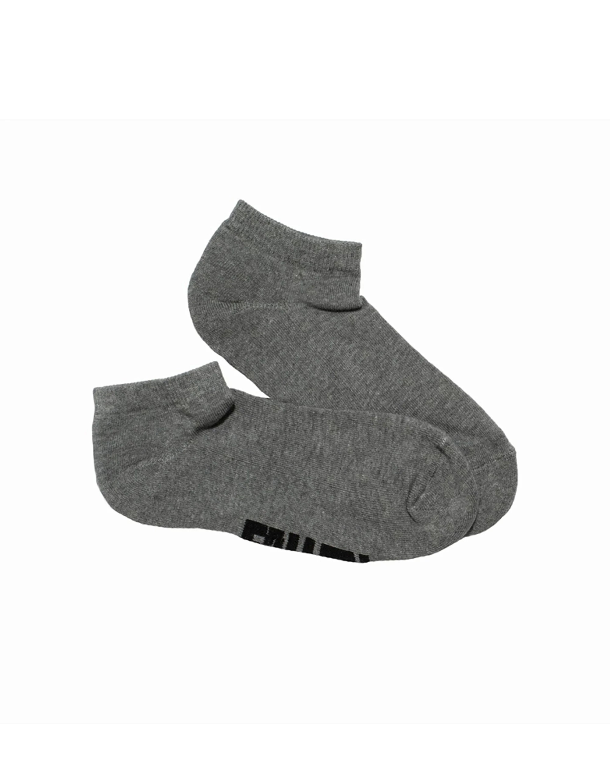 1 Fallen Footwear Dissorder Padded Heel And Toe Lowcut Sock - ONE SIZE - Grey, 1 of 2