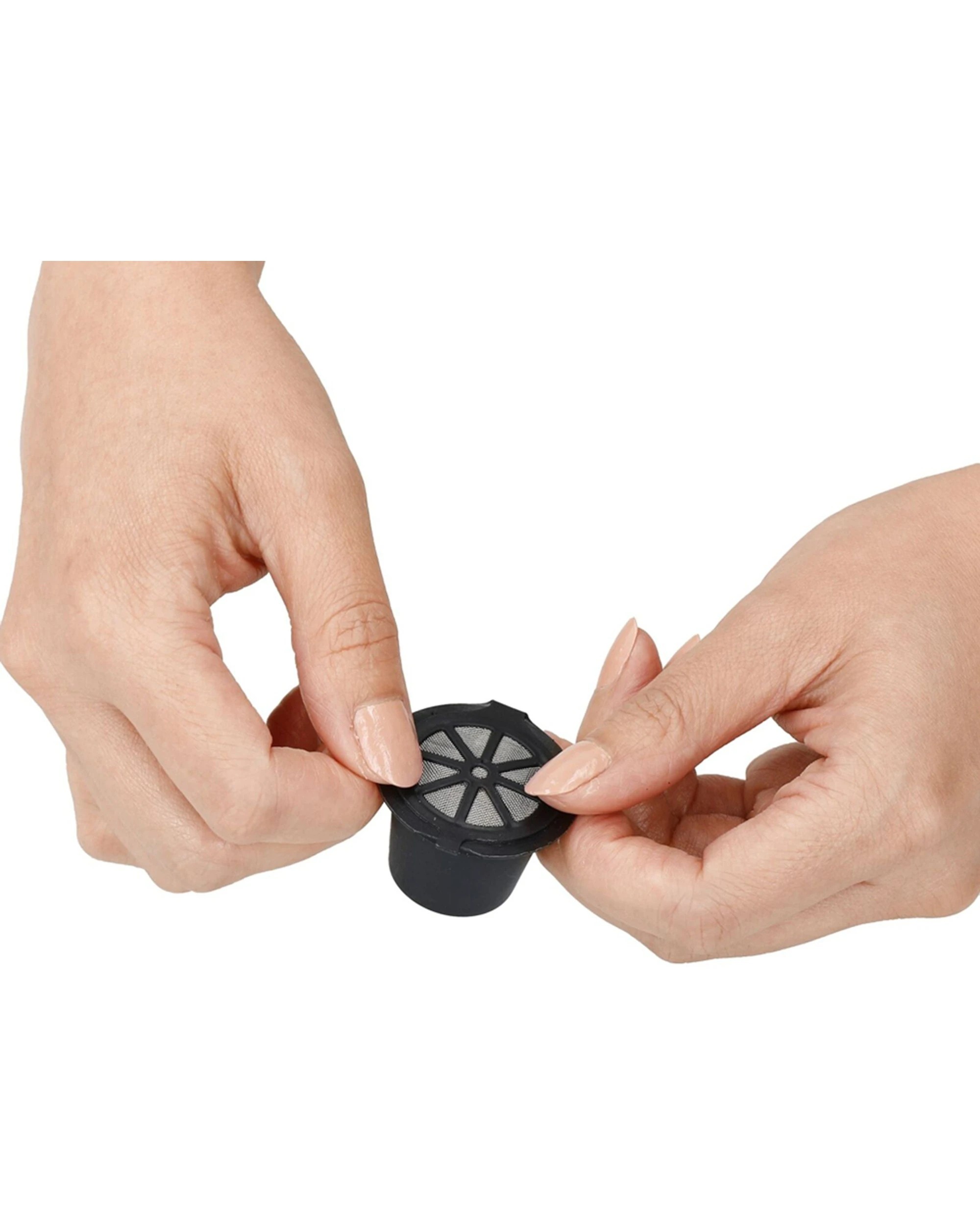 3 La Cafetiere 6pc 11.5cm Reusable Coffee Pods For Nespresso Machines - Black, 3 of 5