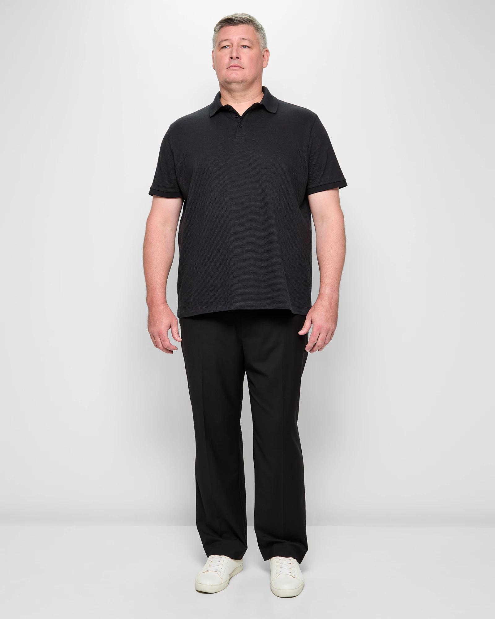 2 Target Plus Size Elastic Waist Trousers BLACK, 2 of 5