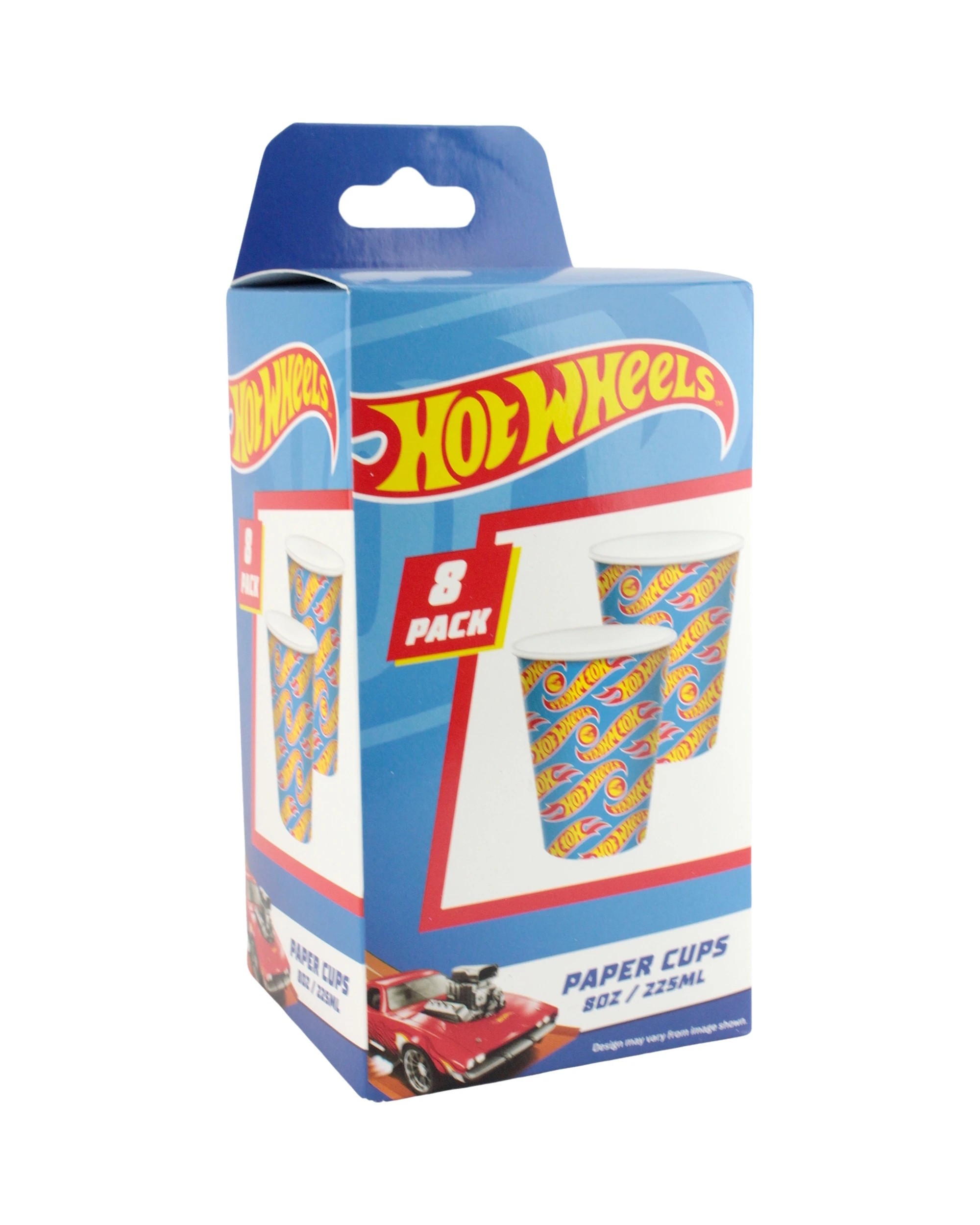 2 Hot Wheels Hot Wheels Paper Cups Pack of 8, 2 of 3