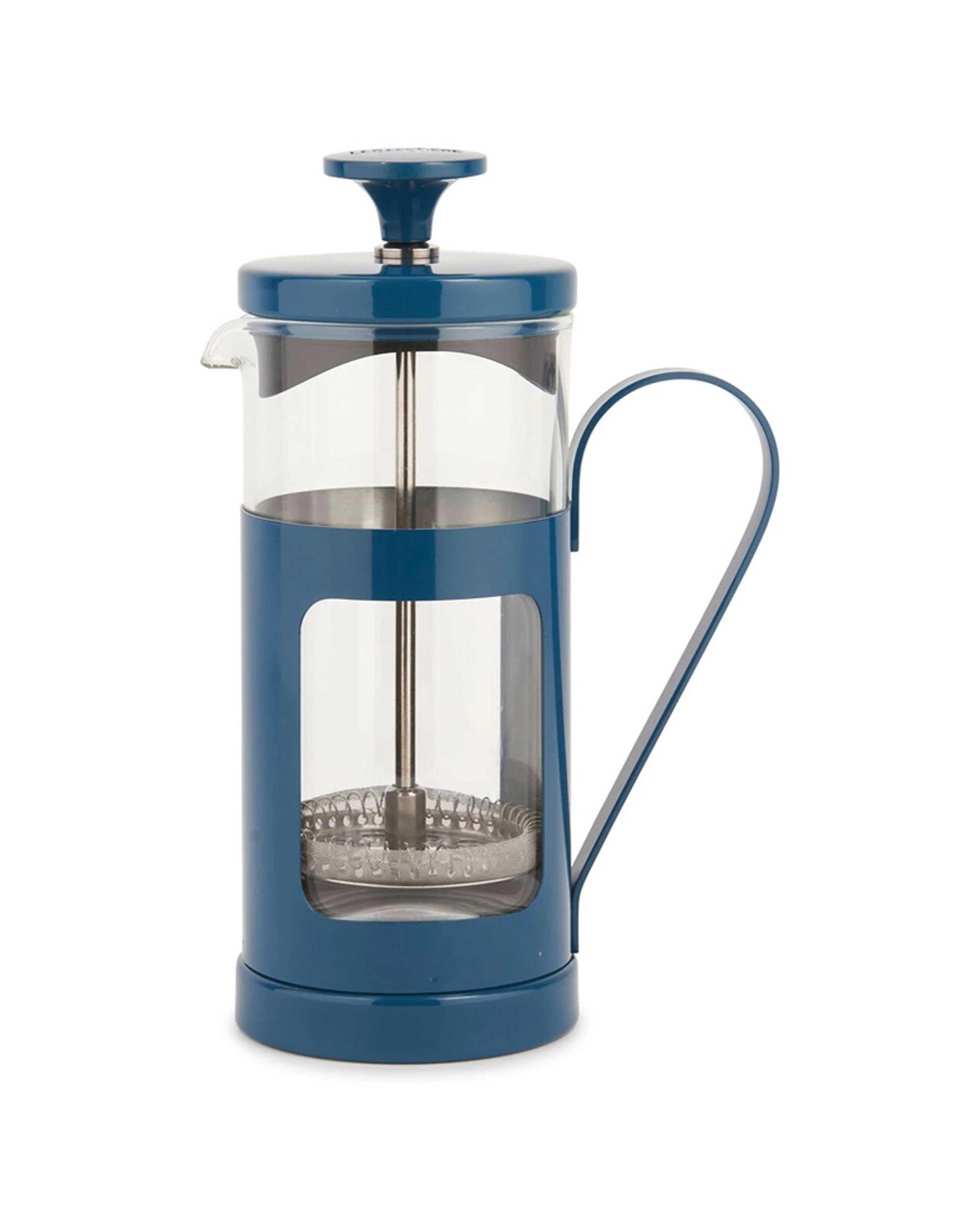 1 La Cafetiere Monaco 3-Cup 350ml Stainless Steel Glass French Press - Blue, 1 of 6