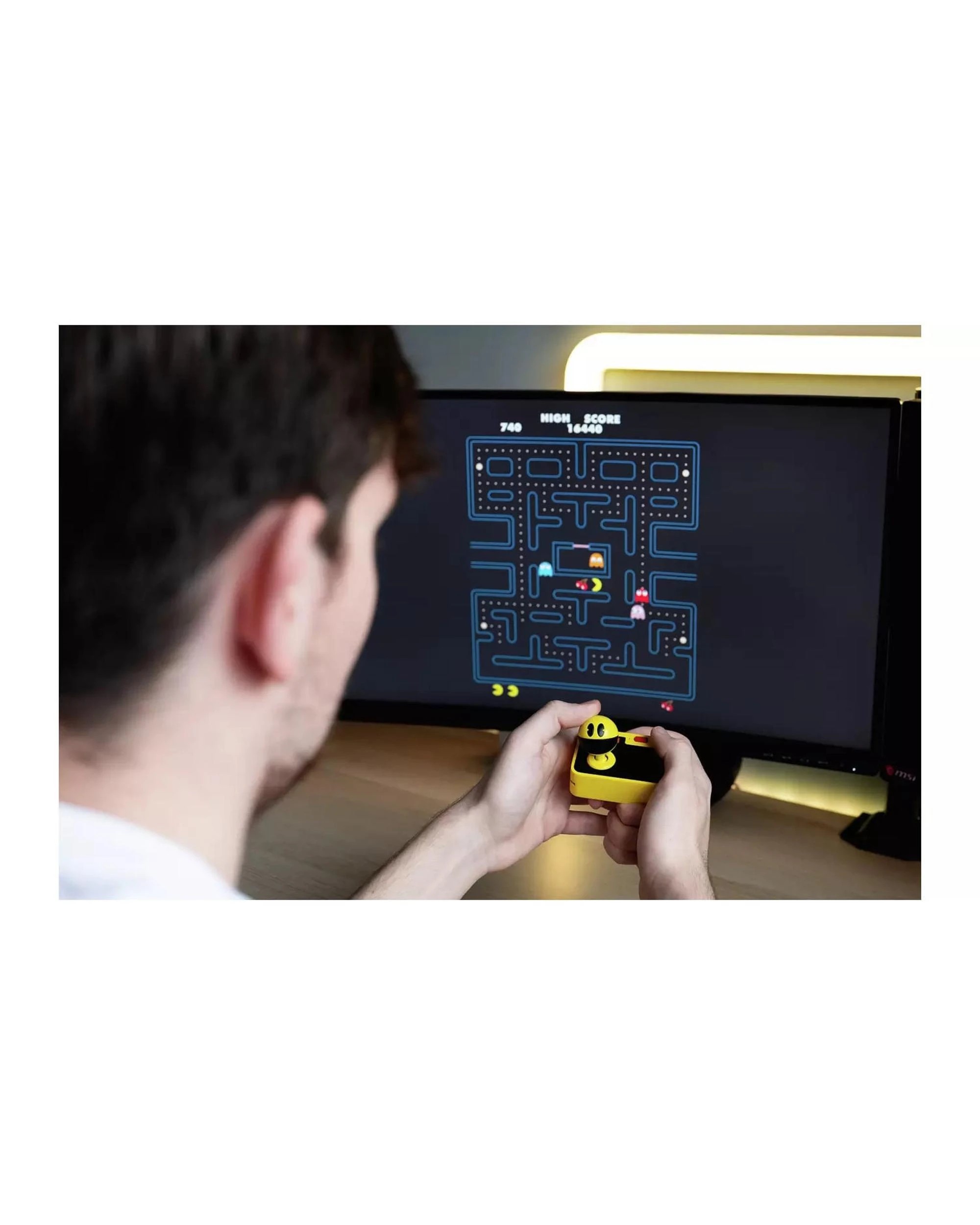 5 Fizz Creations Pac-Man Plug and Play TV Game, 5 of 6
