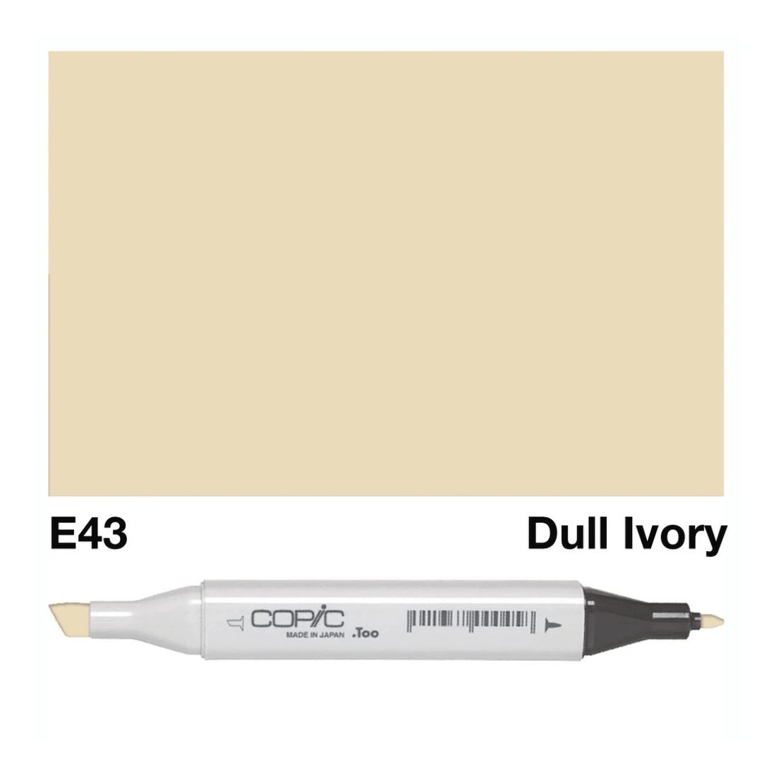 2 Copic Classic Original Dual Nib Marker E43 Dull Ivory, 2 of 2