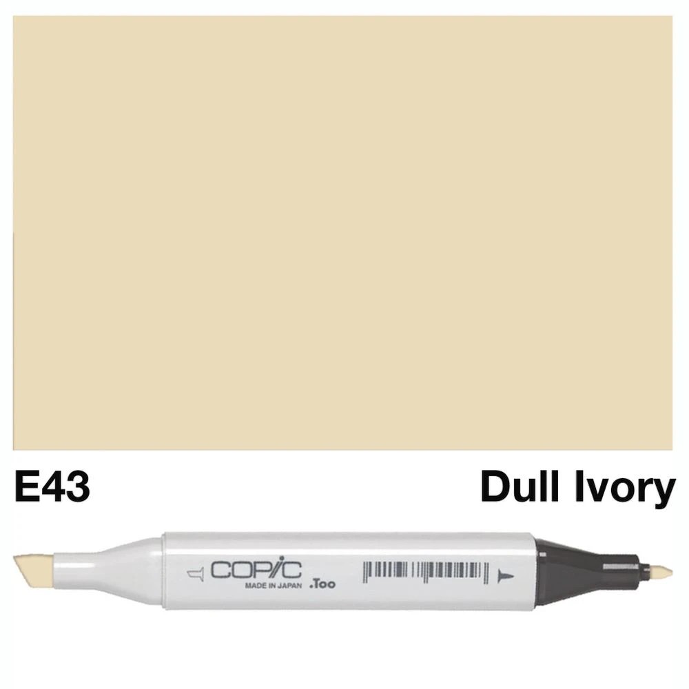3 Copic Classic Original Dual Nib Marker E43 Dull Ivory, 3 of 3