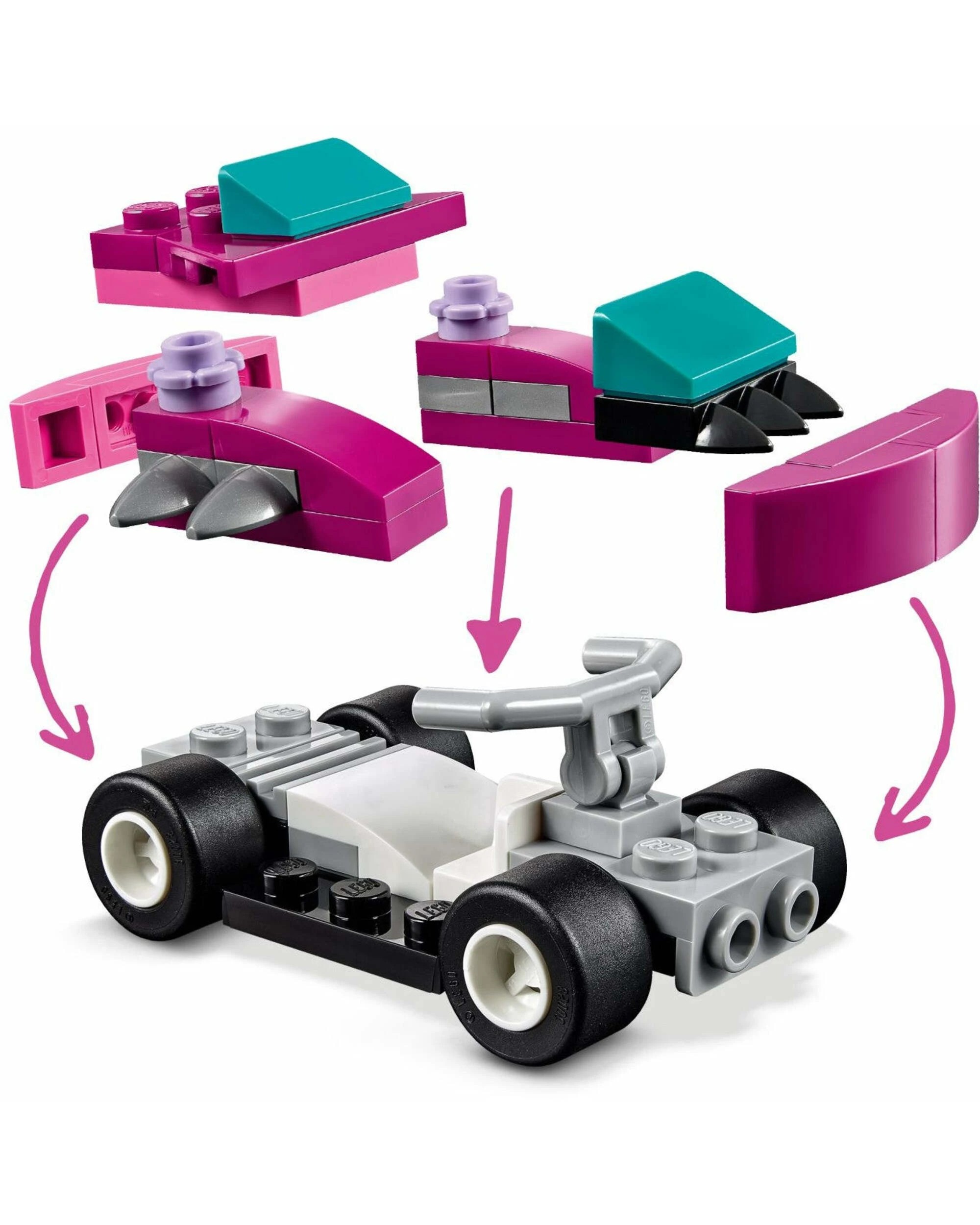 2 LEGO 41351 Creative Tuning Shop: Build & Customize Go-Karts, 2 of 3