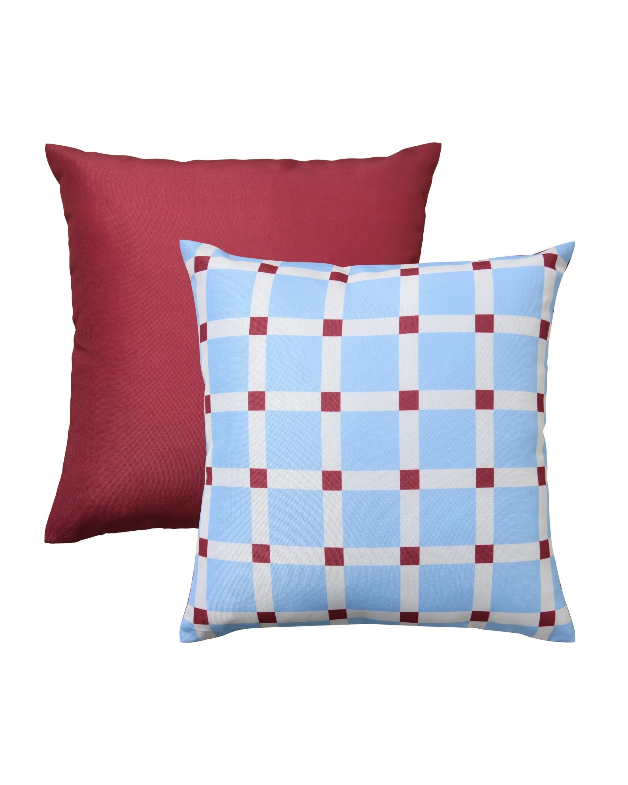 5 Vibes Trattoria Printed Outdoor Cushion 50x50cm - Sky Blue, 5 of 8