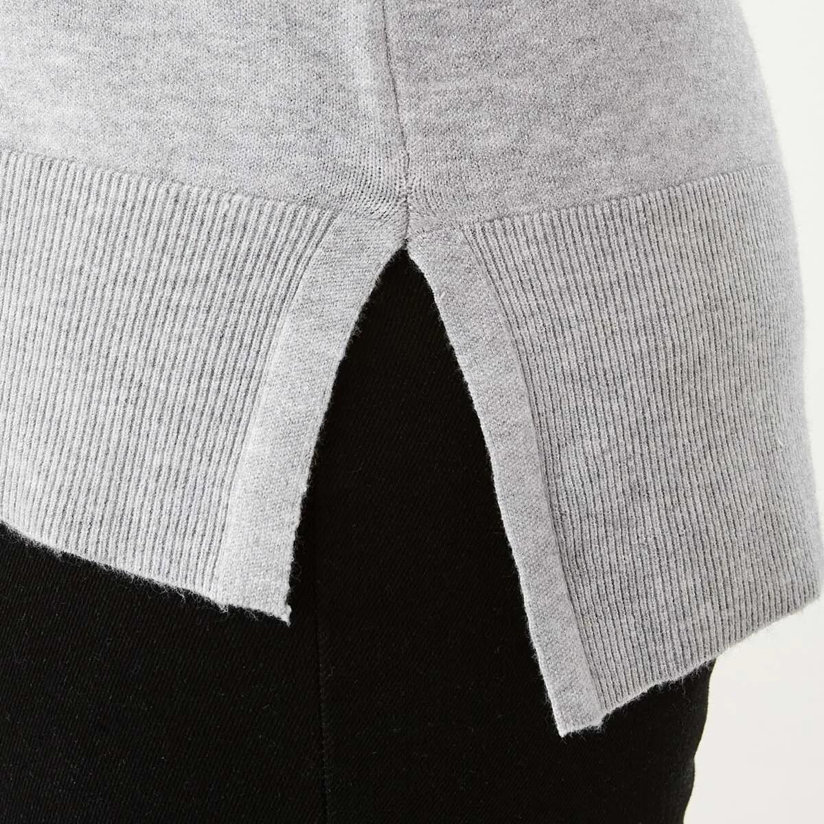 7 Crew Neck Lightweight Jumper Grey Marle, 7 of 7