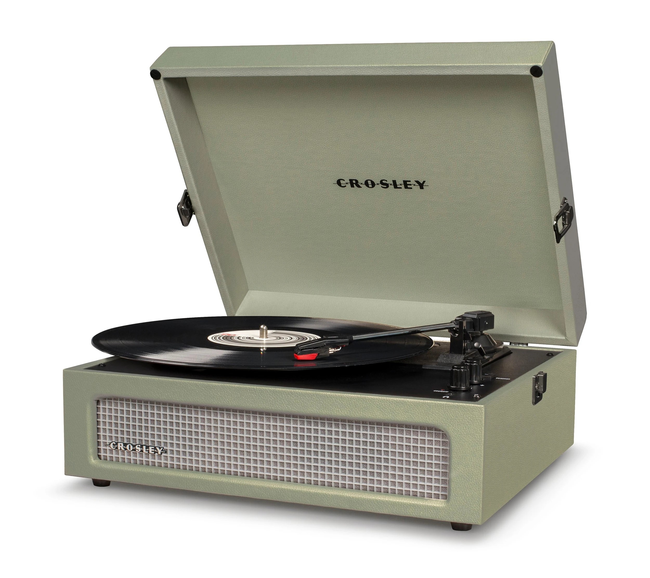 2 Crosley Voyager Sage - Bluetooth Portable Turntable - Green, 2 of 6