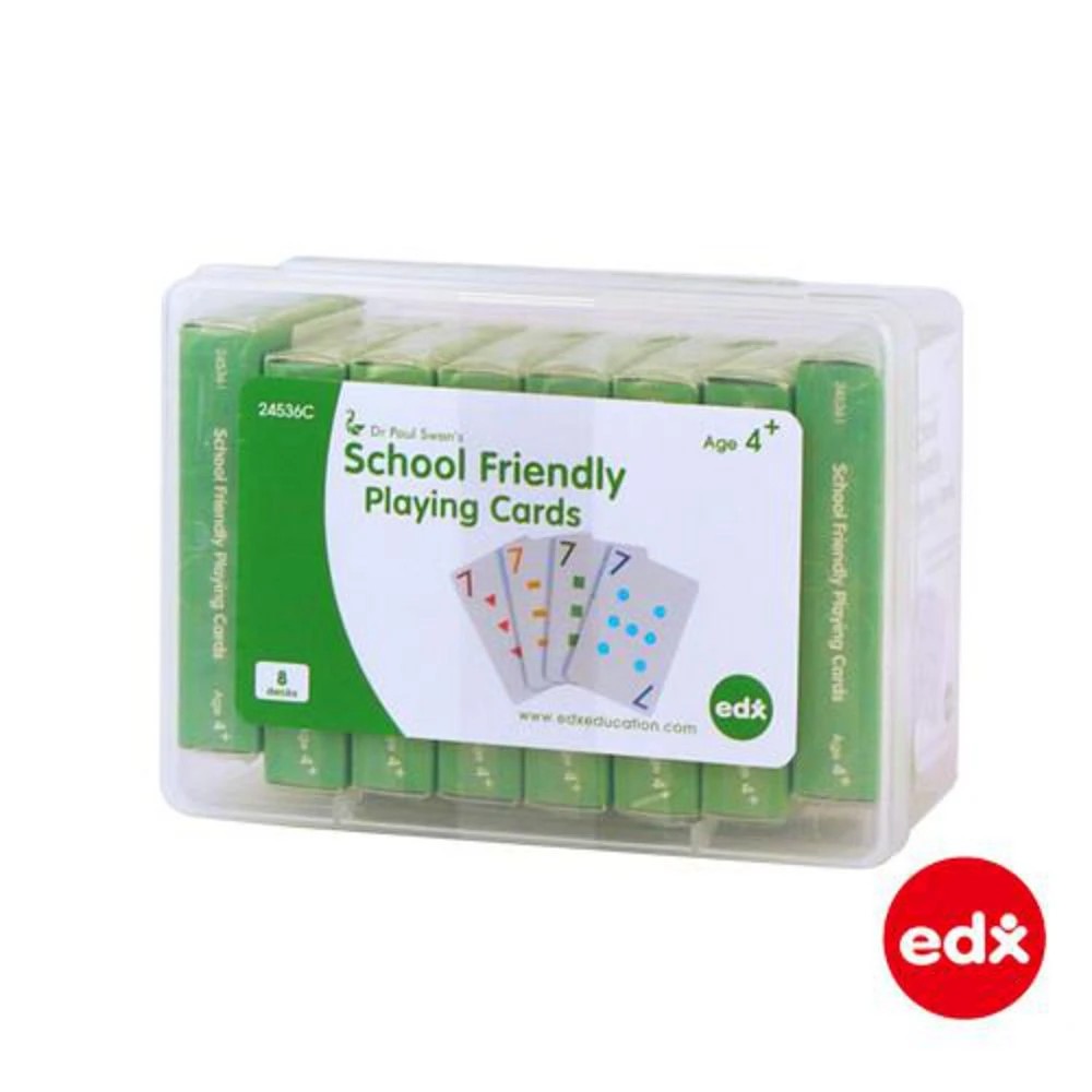 1 EDX Education Playing Cards 8 Decks, 1 of 3