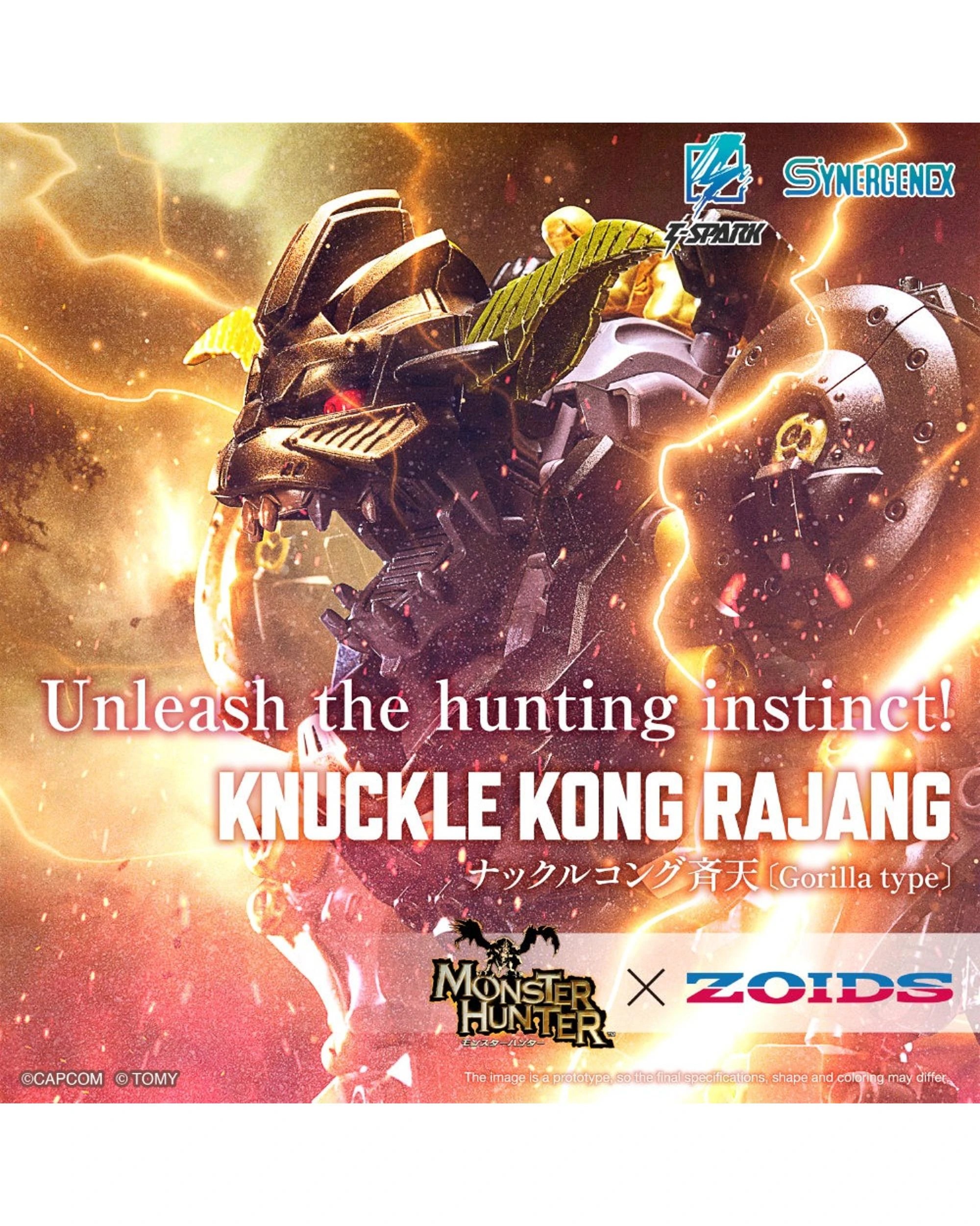 2 Tomy Zoids-X-Monster Hunter Knuckle Kong-X-Seiten Buildable Model Kit, 2 of 6