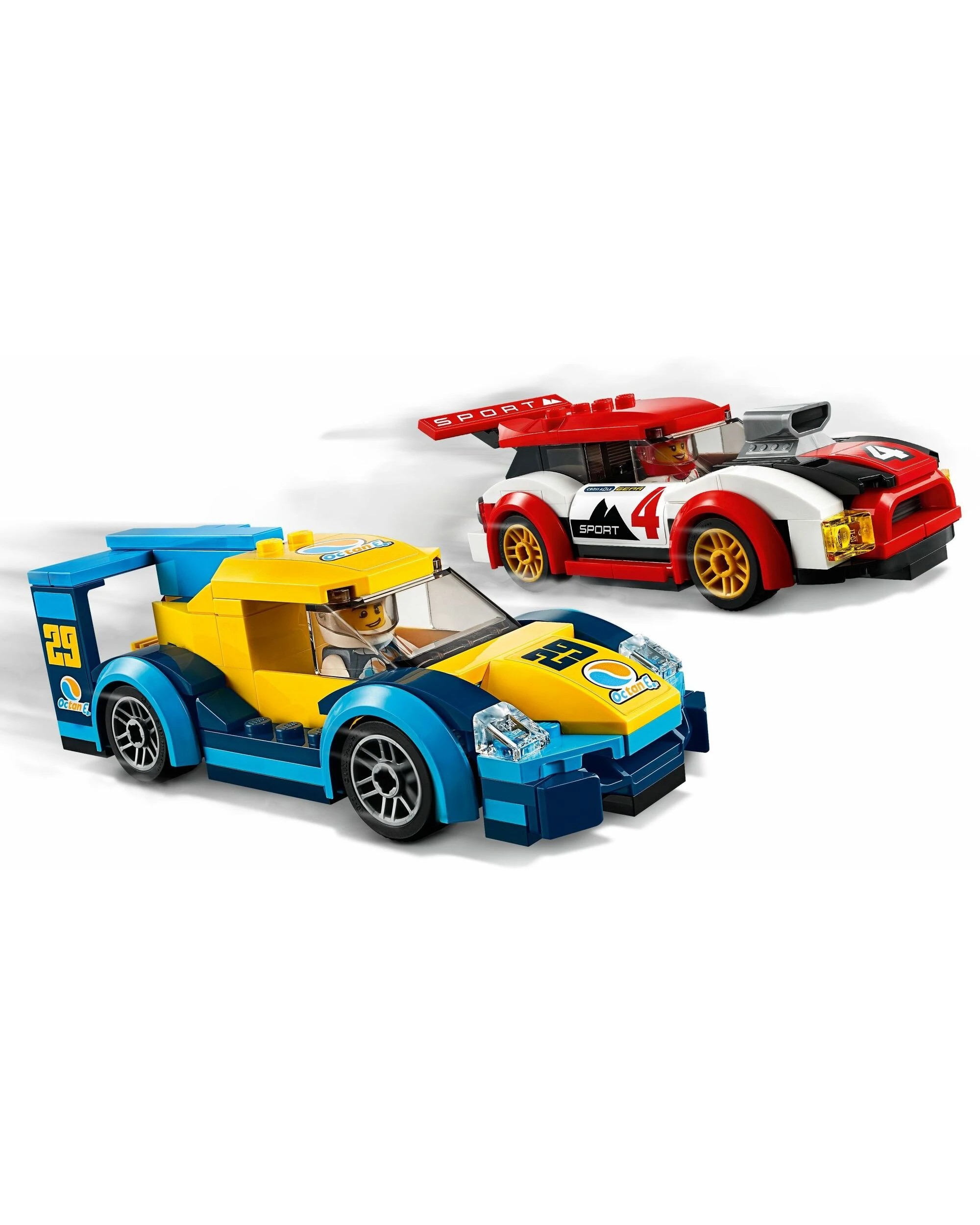 3 LEGO 60256 Racing Cars: Electric vs. Gas Toy Car Set, 3 of 4