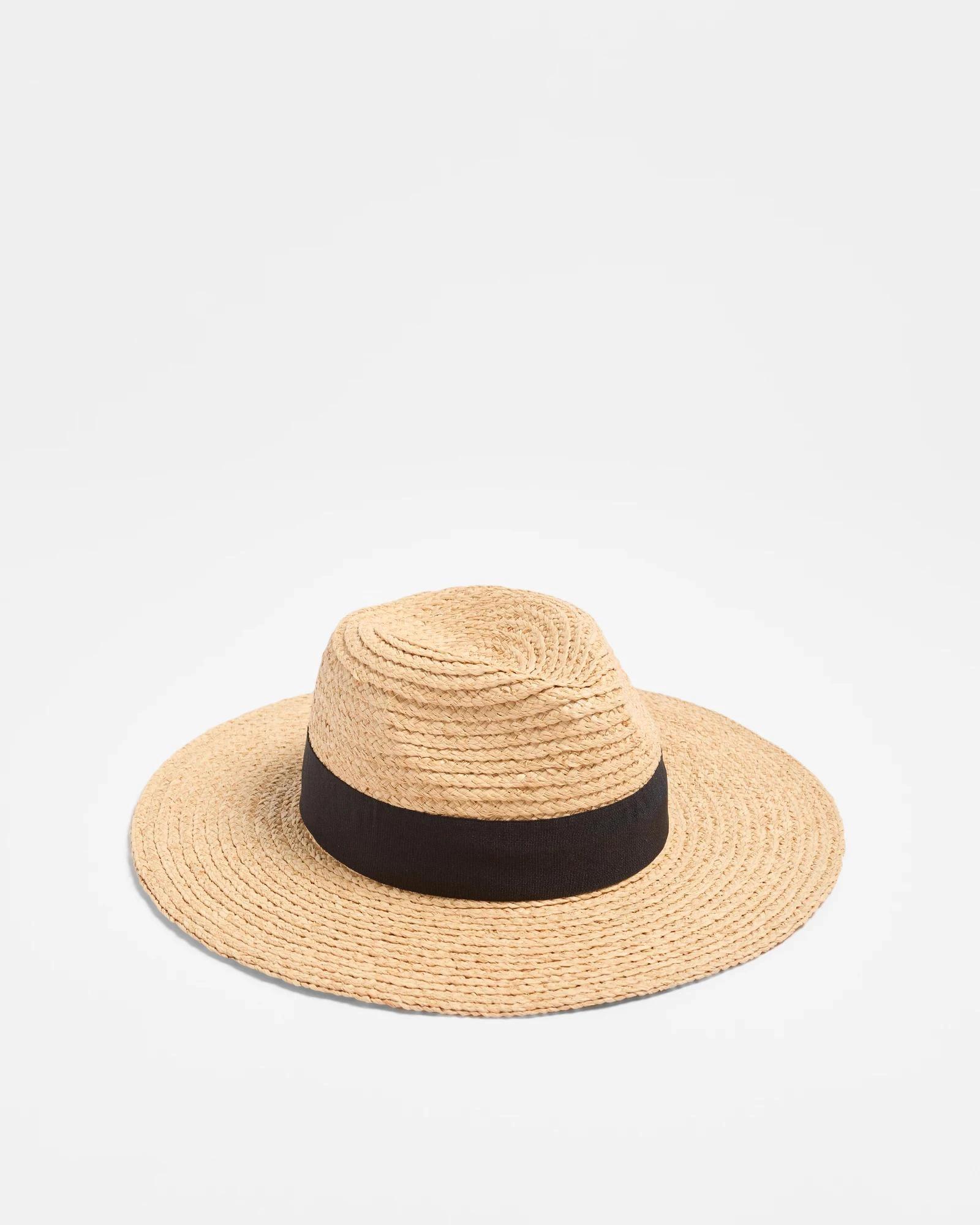 1 Target Braided Mid Brim Hat NATURAL, 1 of 2