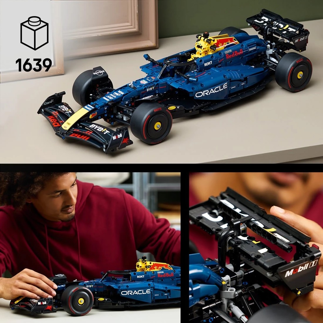 9 LEGO Technic Oracle Red Bull Racing RB20 F1 Car 42206, 9 of 10