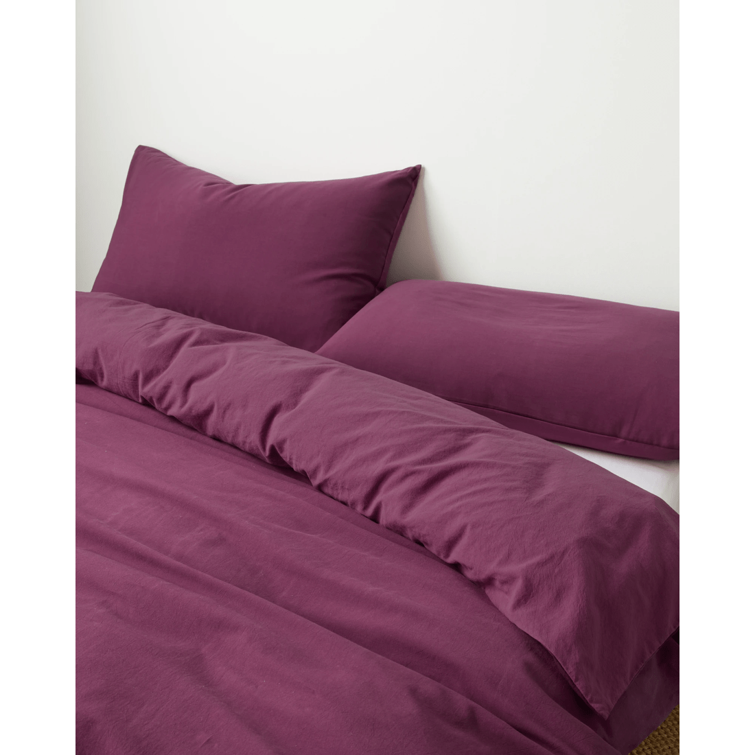 2 Arlo Stonewash Quilt Cover Set
 - Queen Bed
 - Pink, 2 of 3