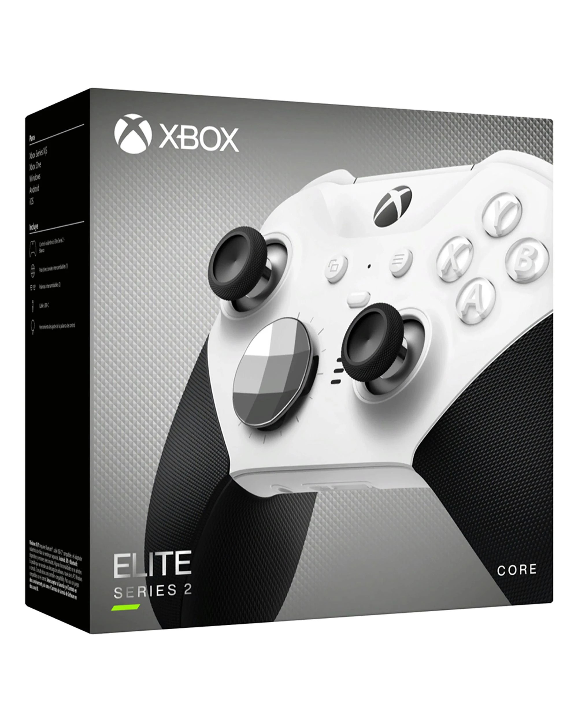 6 Microsoft Xbox One Elite Wireless Controller Series 2 Core - White, 6 of 6