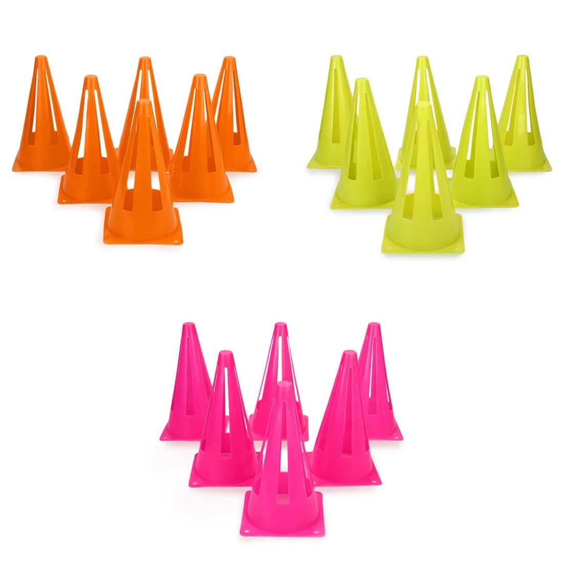 2 6 Pack Training Cones - Assorted, 2 of 9