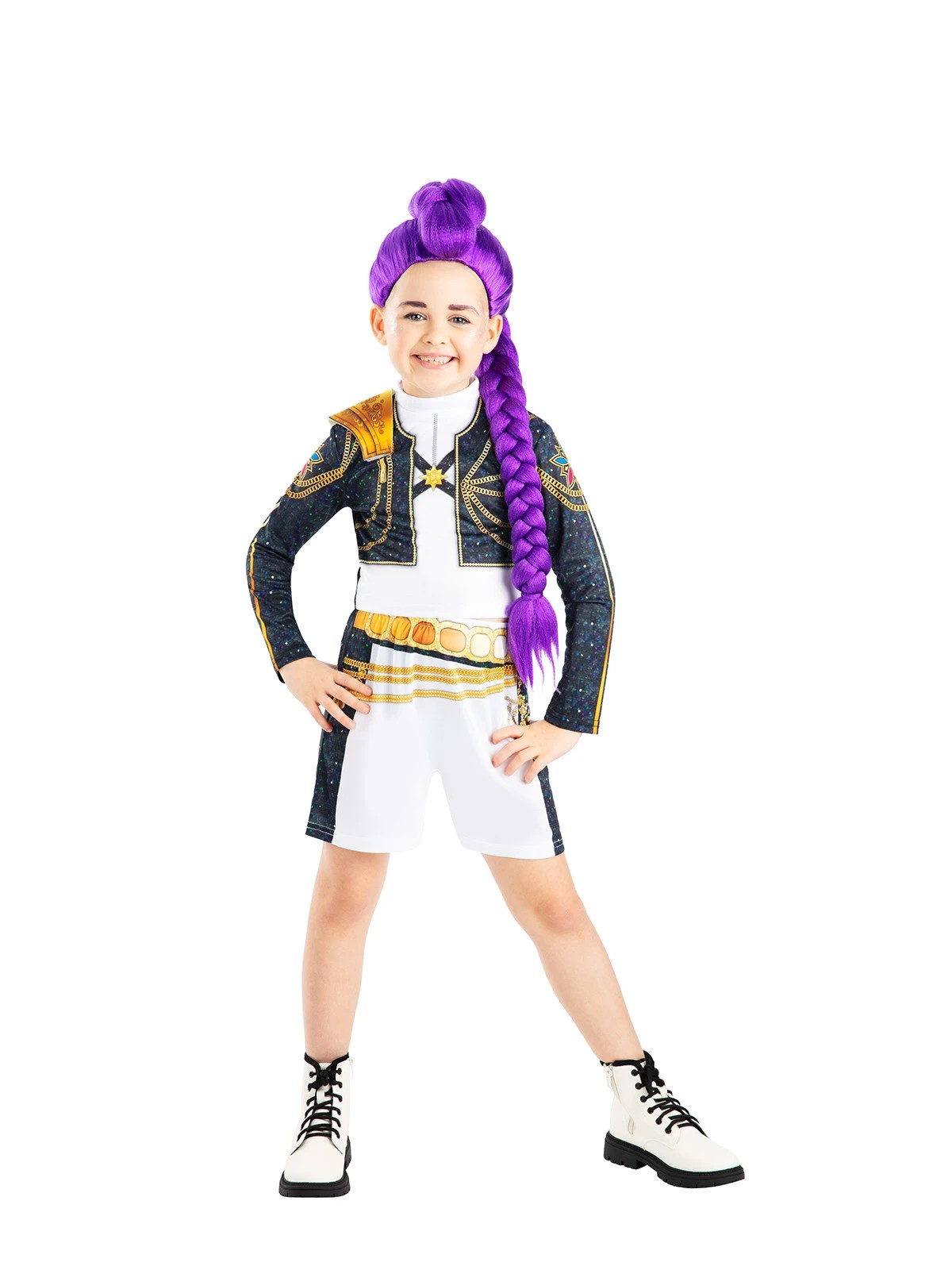 1 KPop Demon Hunters Rumi Gold Kids Costume - Ages 6+, 1 of 7
