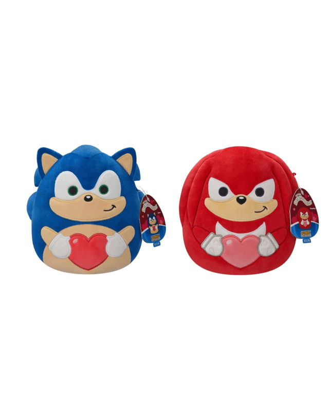 20cm Original Squishmallows Sonic the Hedgehog Valentine's Day Plush Toy - Asso