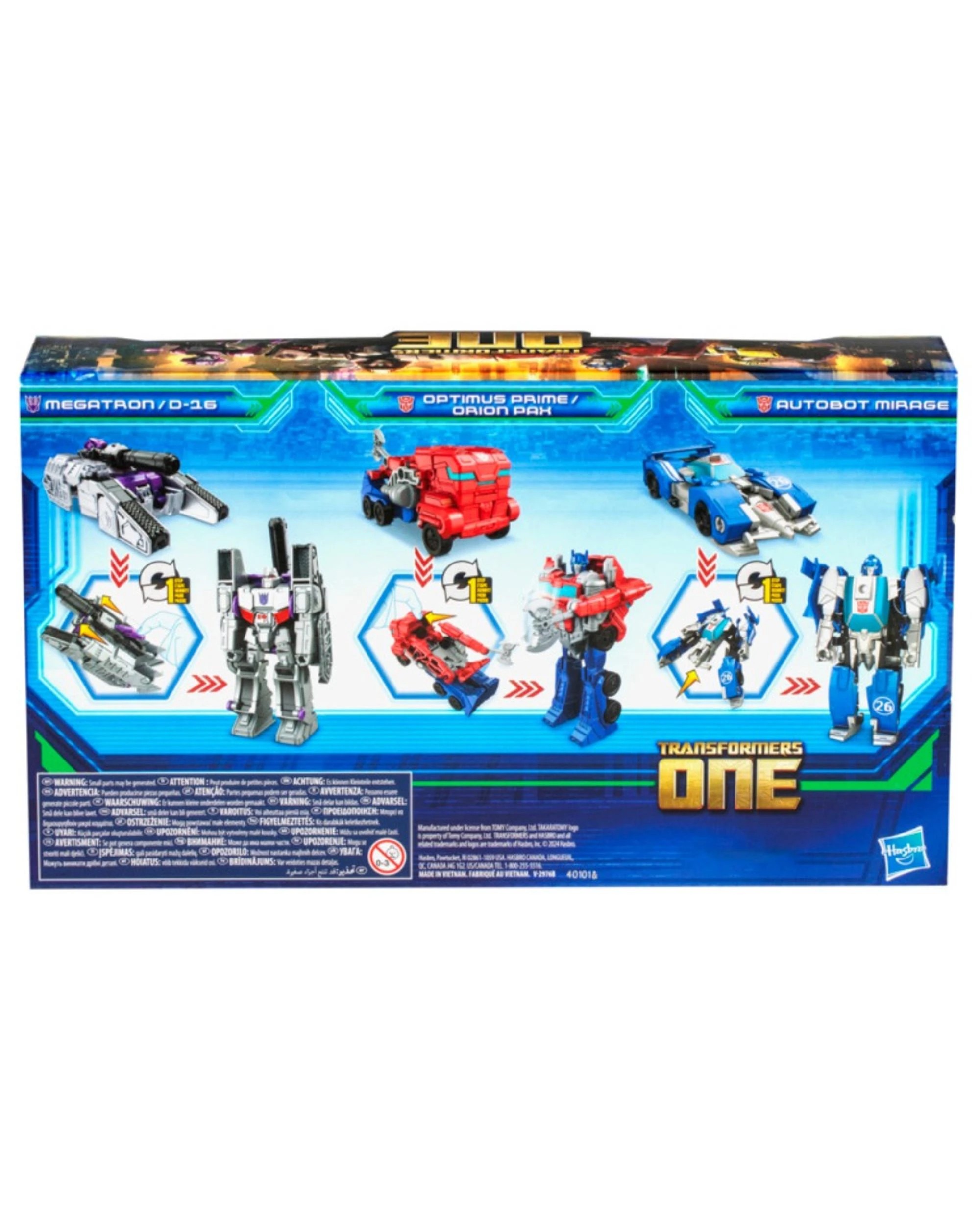 4 Transformers One Iacon Race 3 Pack Action Figures, 4 of 4