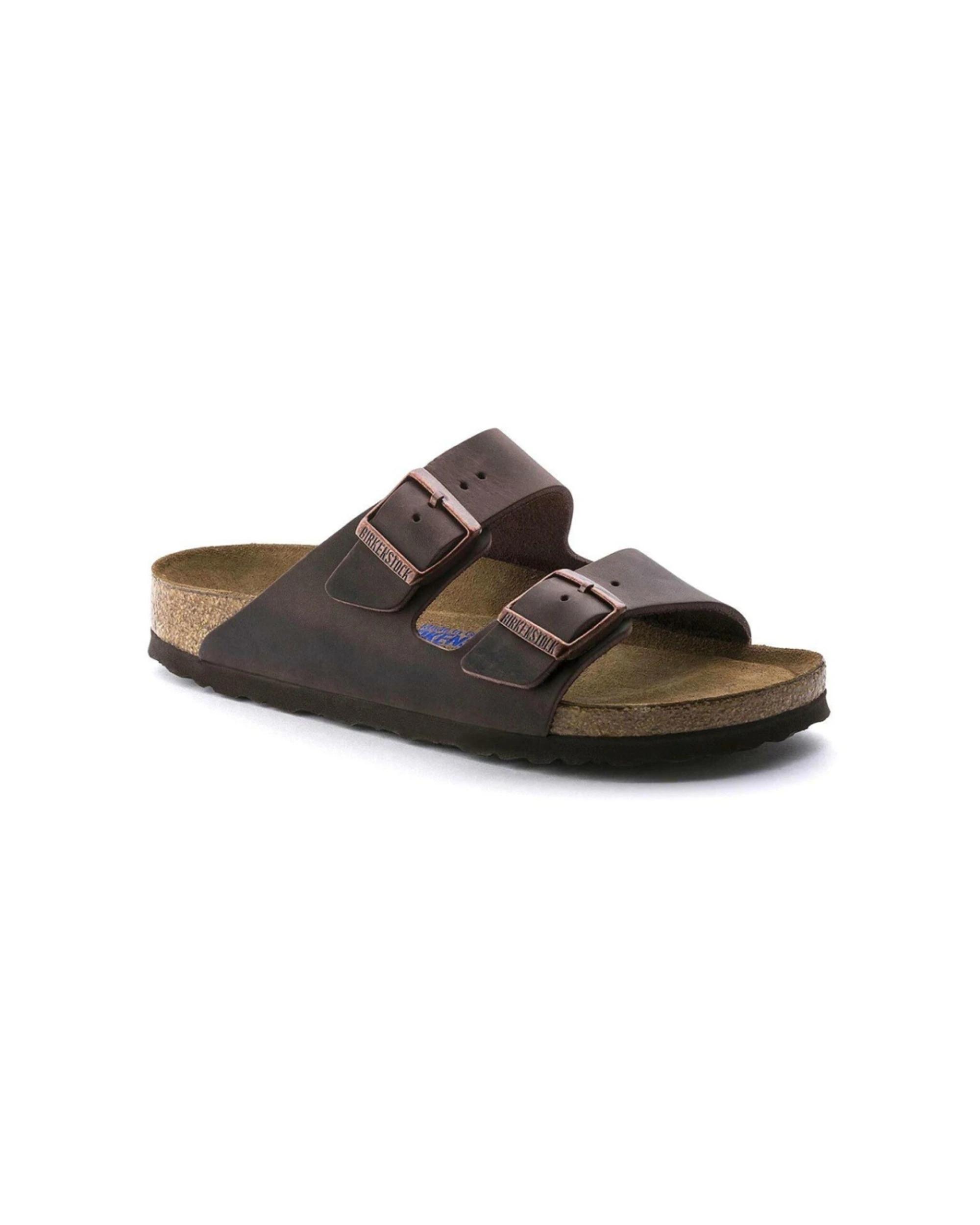 2 Birkenstock Arizona Soft Footbed Oiled Leather Sandals Narrow HABANA, 2 of 6