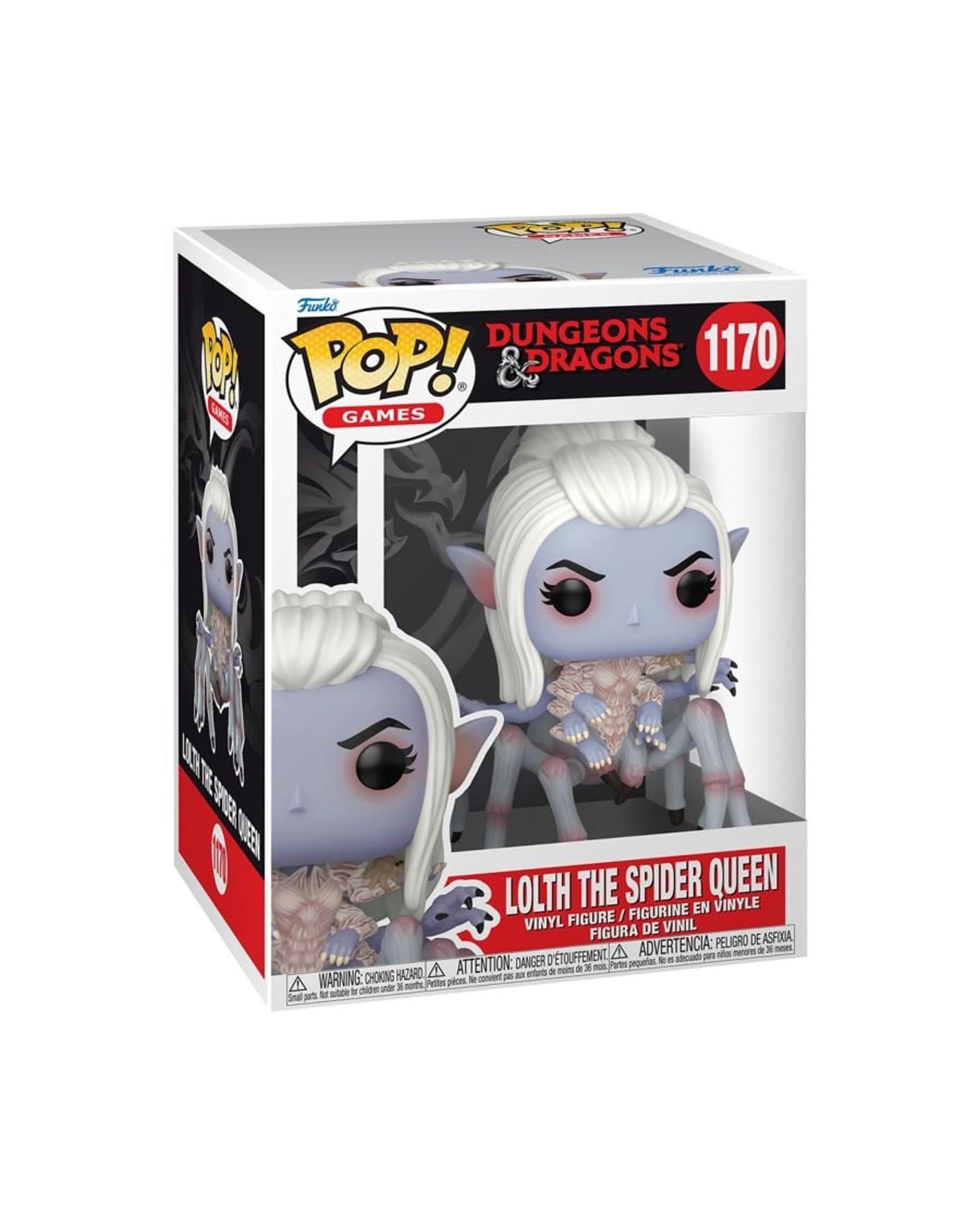 3 Dungeons and Dragons Lolth The Spider Queen Premium Funko POP! Vinyl, 3 of 3