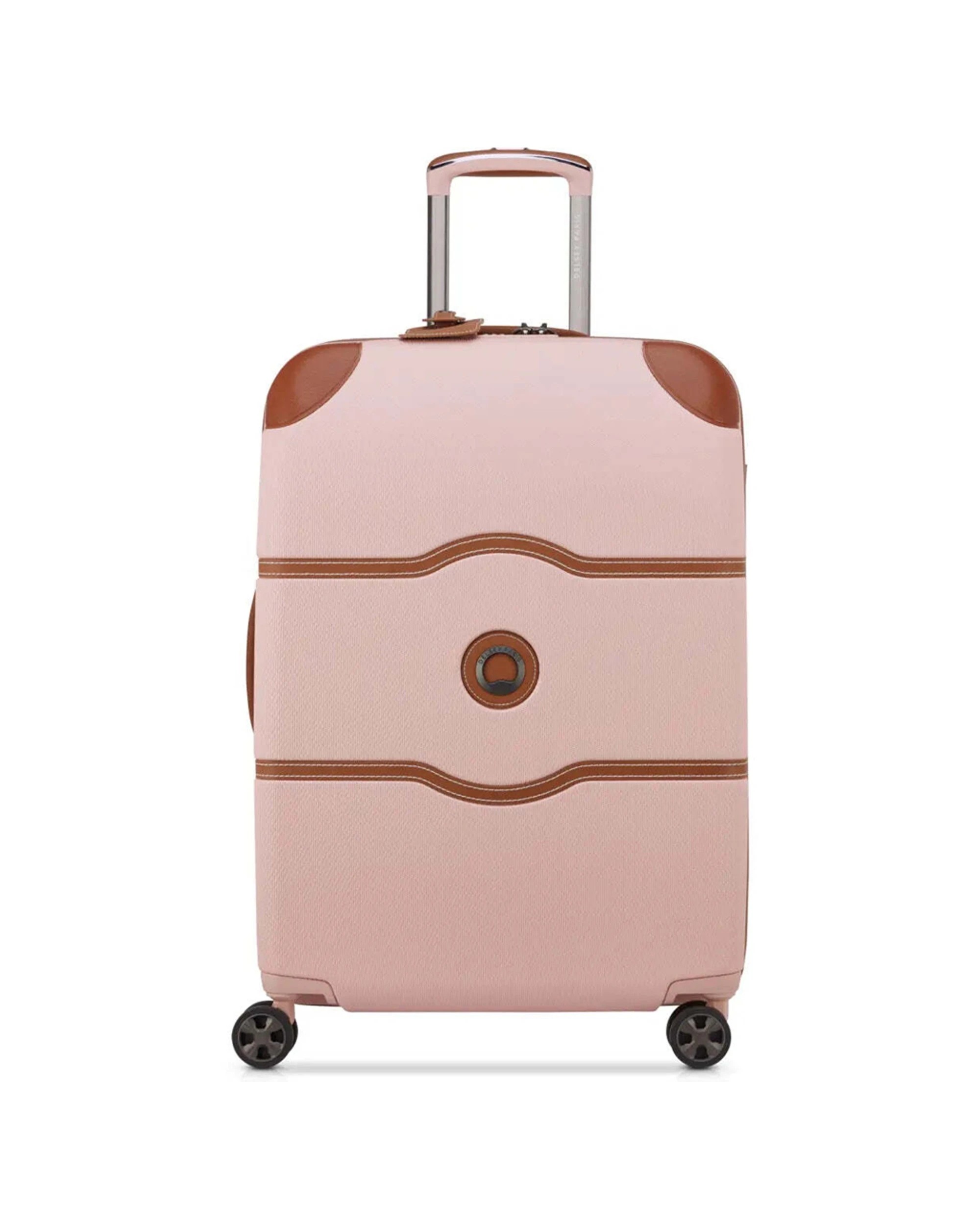1 Delsey Chatelet Air 2.0 66 cm 4-Wheel Suitcase TSA Lock Patented Zip Secure - Pink, 1 of 6
