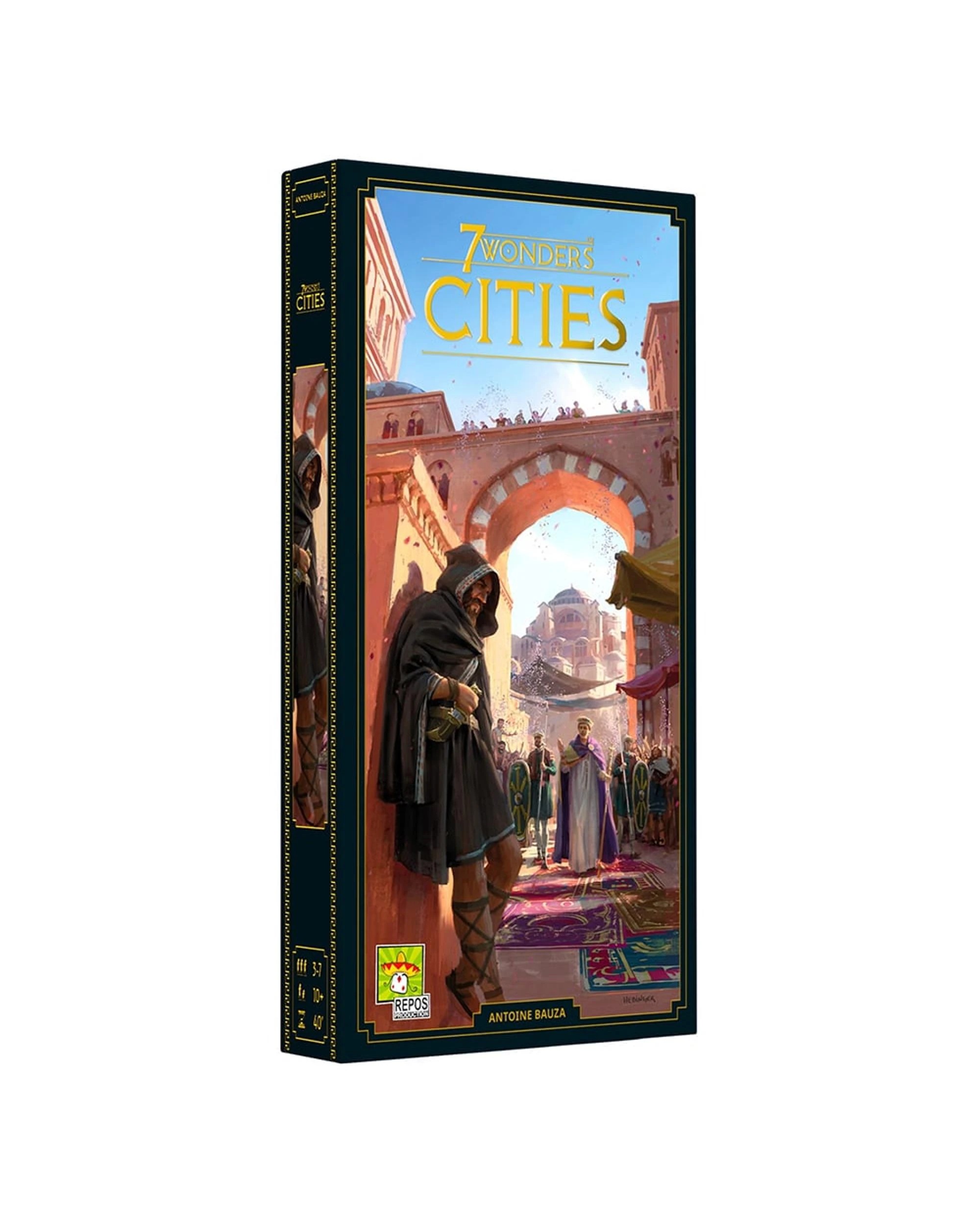 1 7 Wonders New Edition: Cities Expansion Board Game, 1 of 3