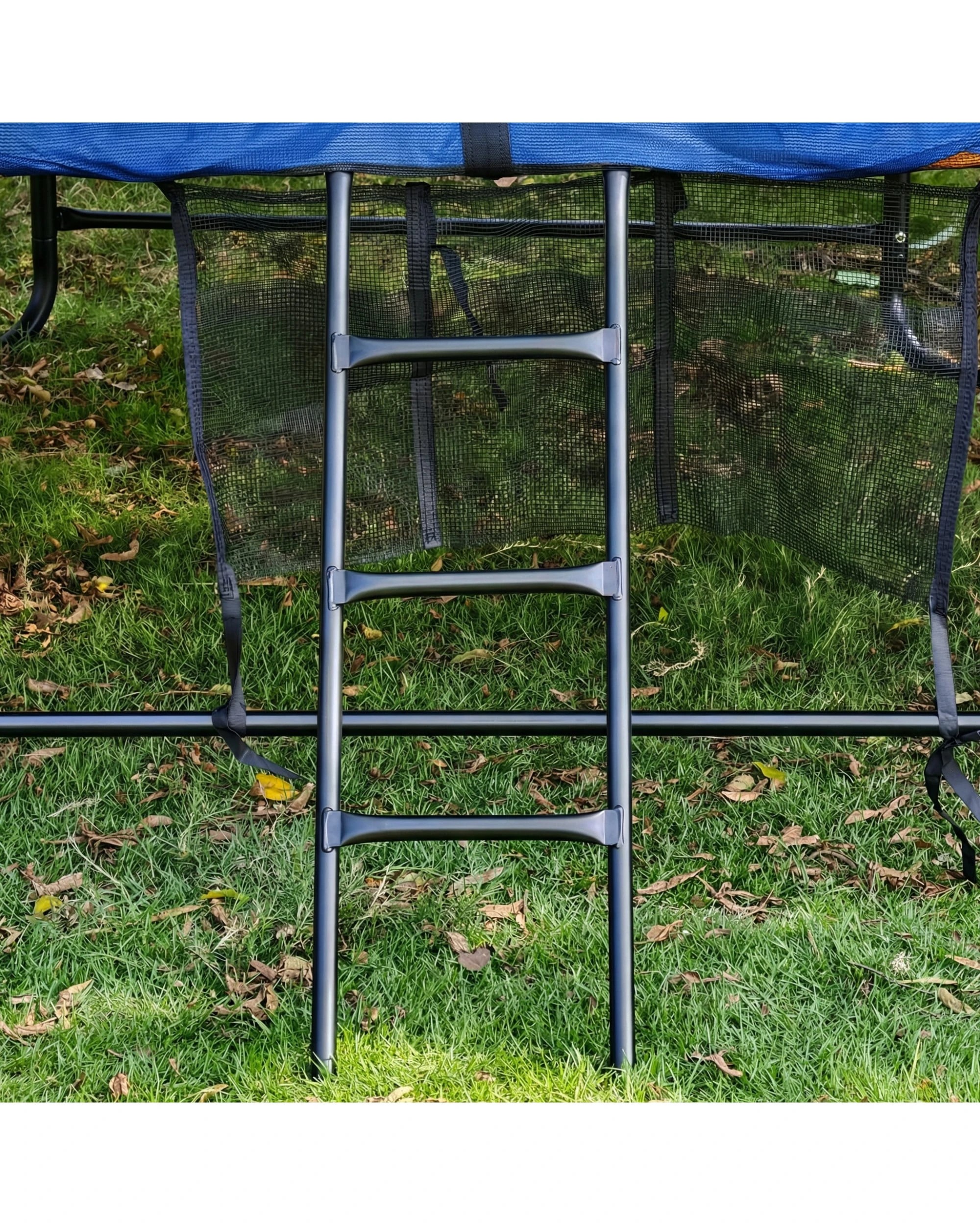 4 Kahuna Twister 10ft Springless Trampoline with Basketball Set - Green, 4 of 7