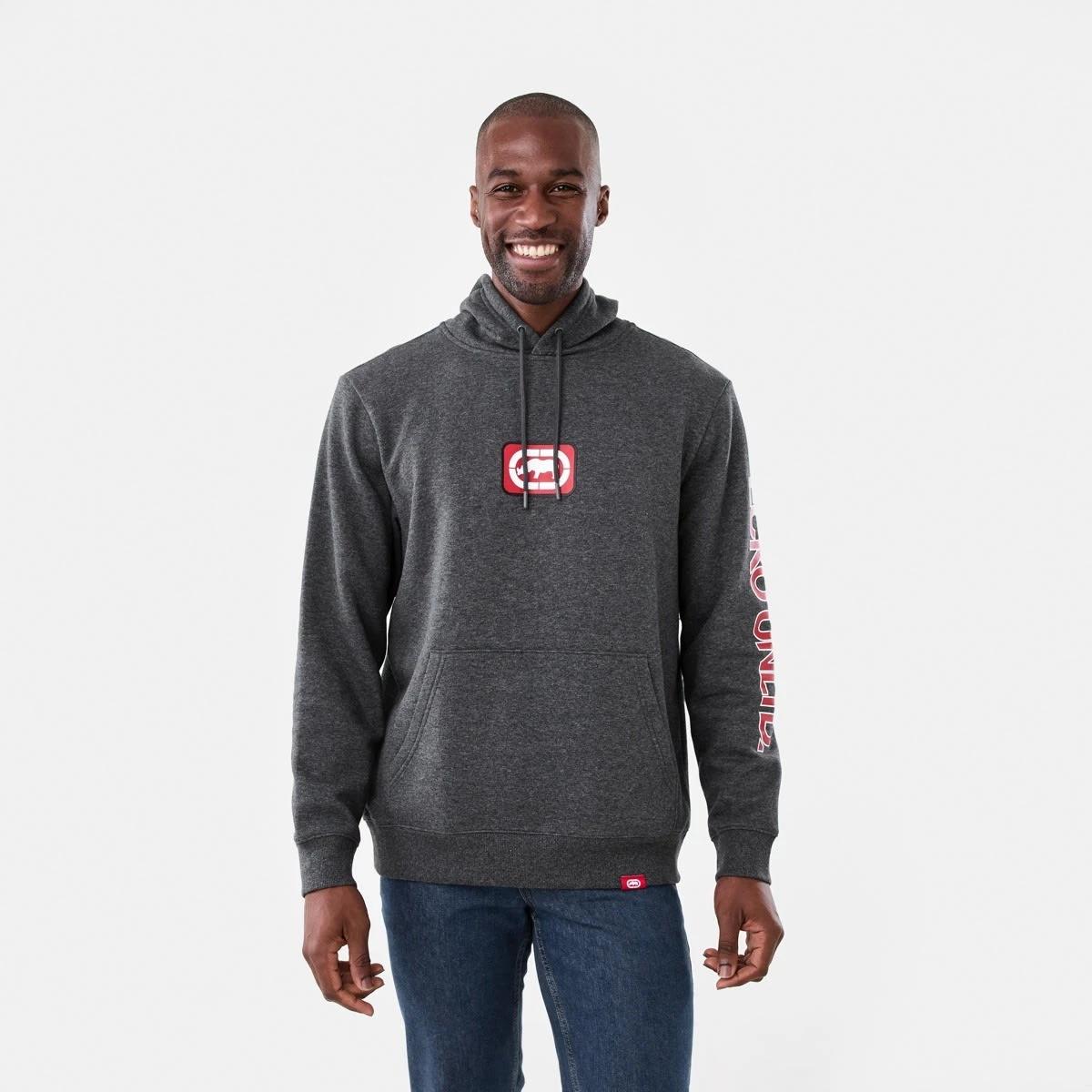 1 Ecko License Graphic Hoodie Gry Chmrle, 1 of 8