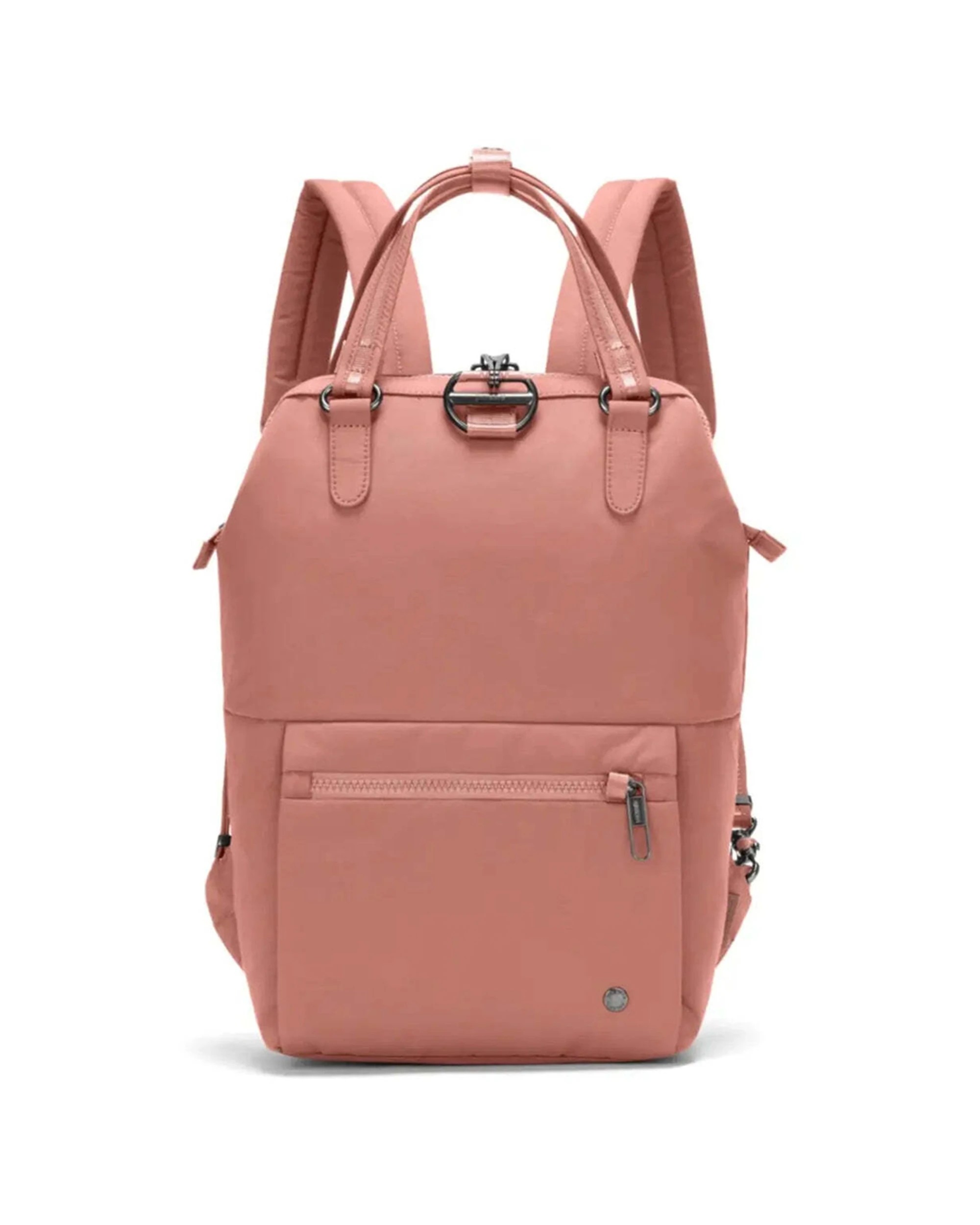 1 Pacsafe Citysafe CX Econyl Anti Theft Mini Backpack RFID Blocking Rose - Pink, 1 of 5