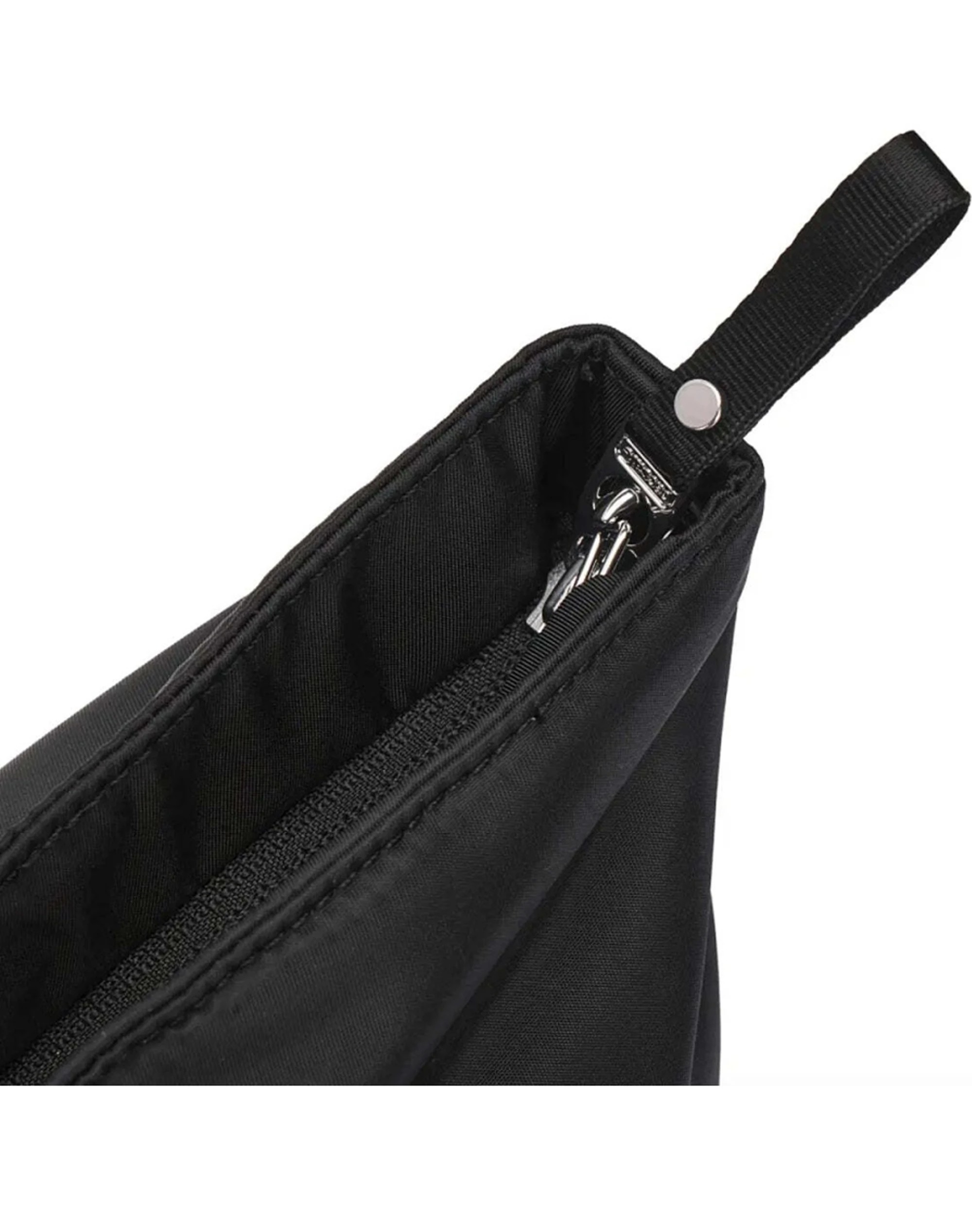 8 Pacsafe W Anti-Theft RFID Blocking Carryall 13in Laptop Tote Bag Secure Travel Bag - Black, 8 of 8