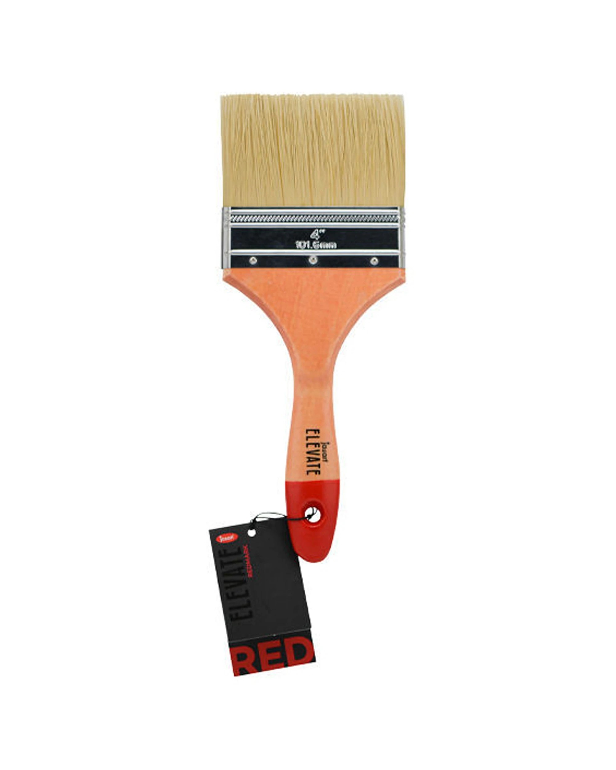 2 Jasart 2PK Elevate Hog Flat Nylon Mix Brush Bristle Set 4 Inch 100mm - Multi, 2 of 2