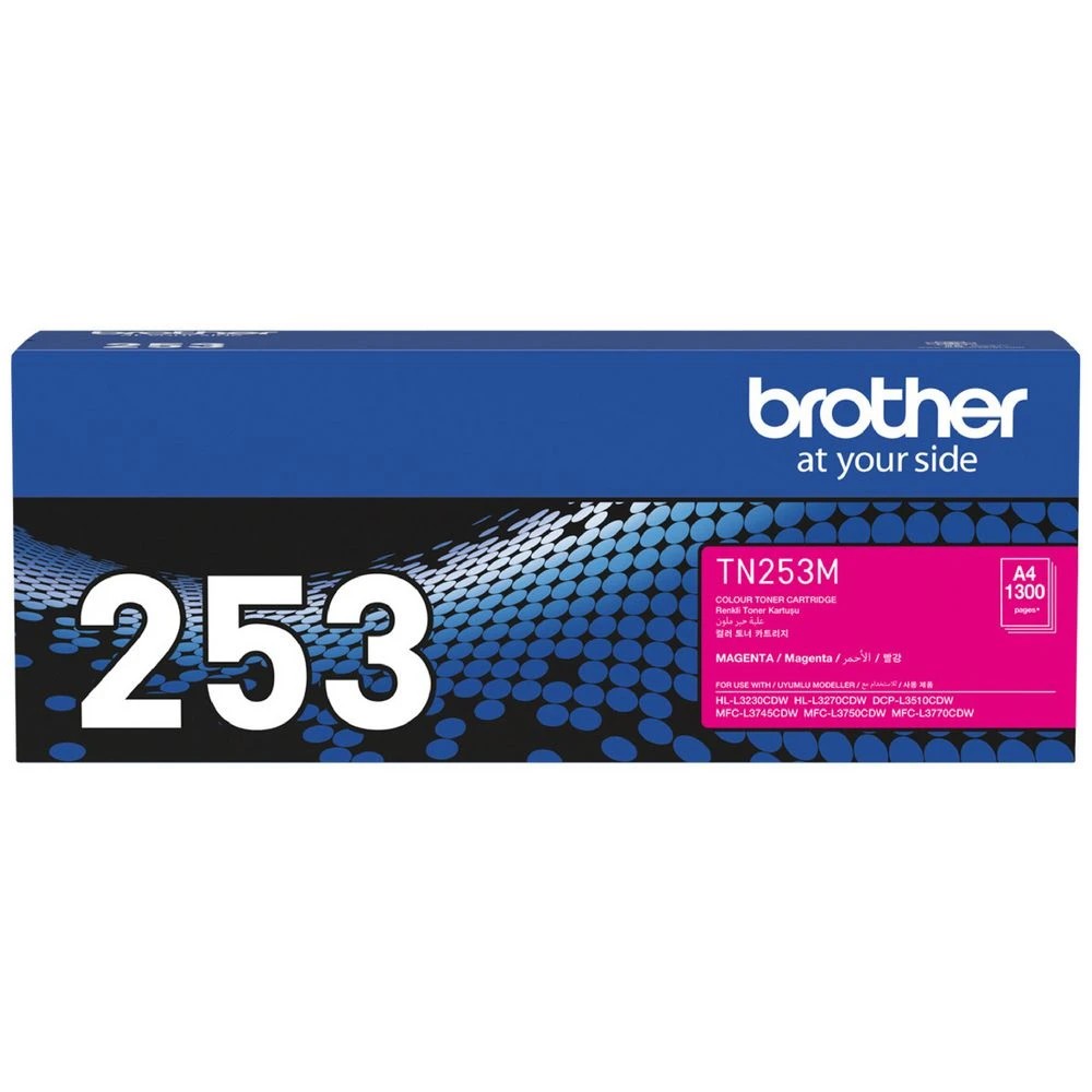 1 Brother TN 253 Toner Cartridge Magenta, 1 of 1