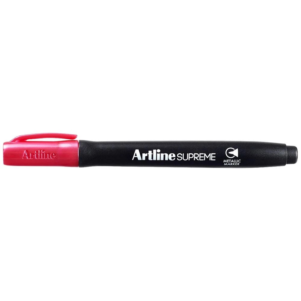 1 Artline Supreme Permanent Marker Metallic Pink, 1 of 2