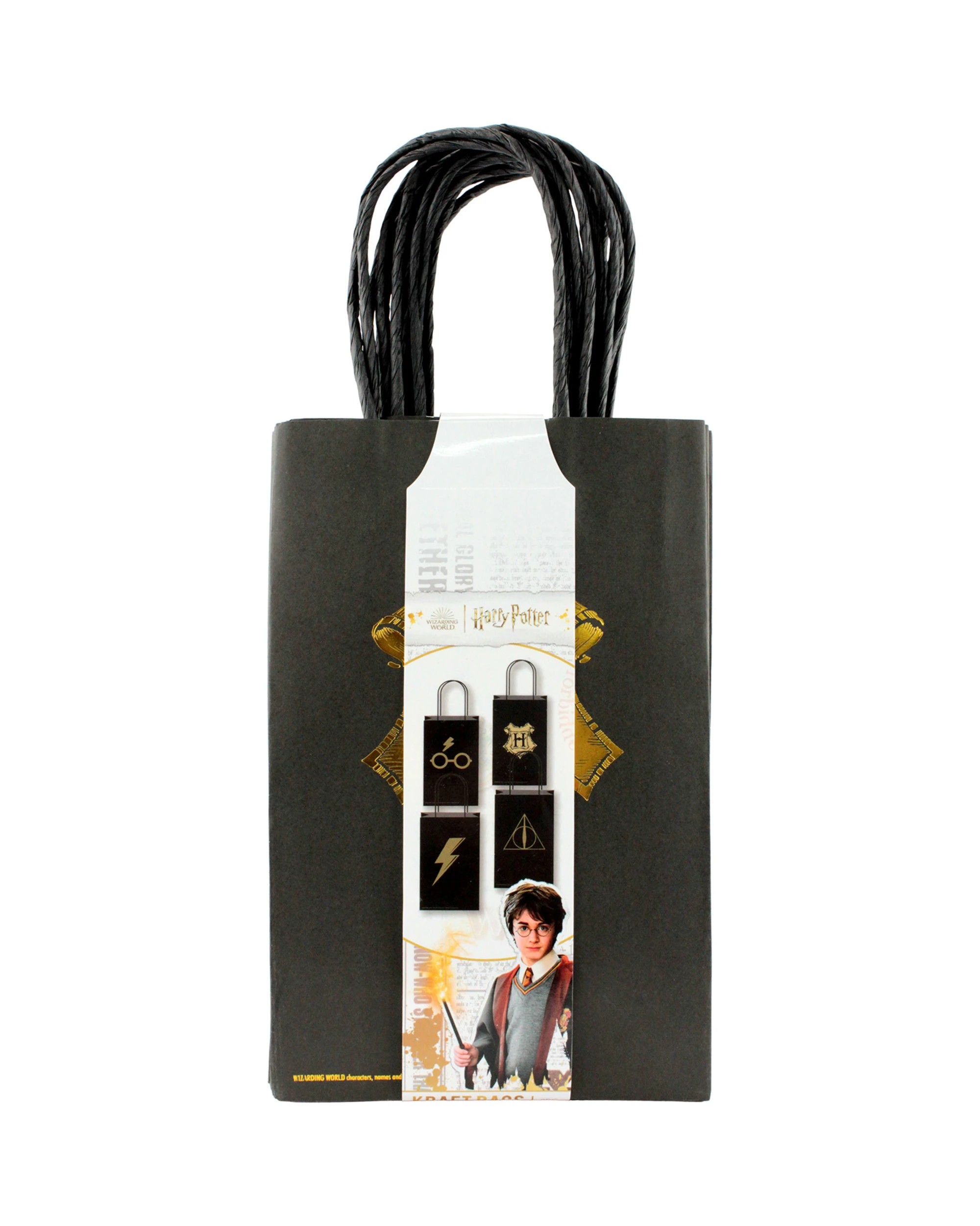 3 Harry Potter Harry Potter Paper Gift Bags Pack of 8, 3 of 3