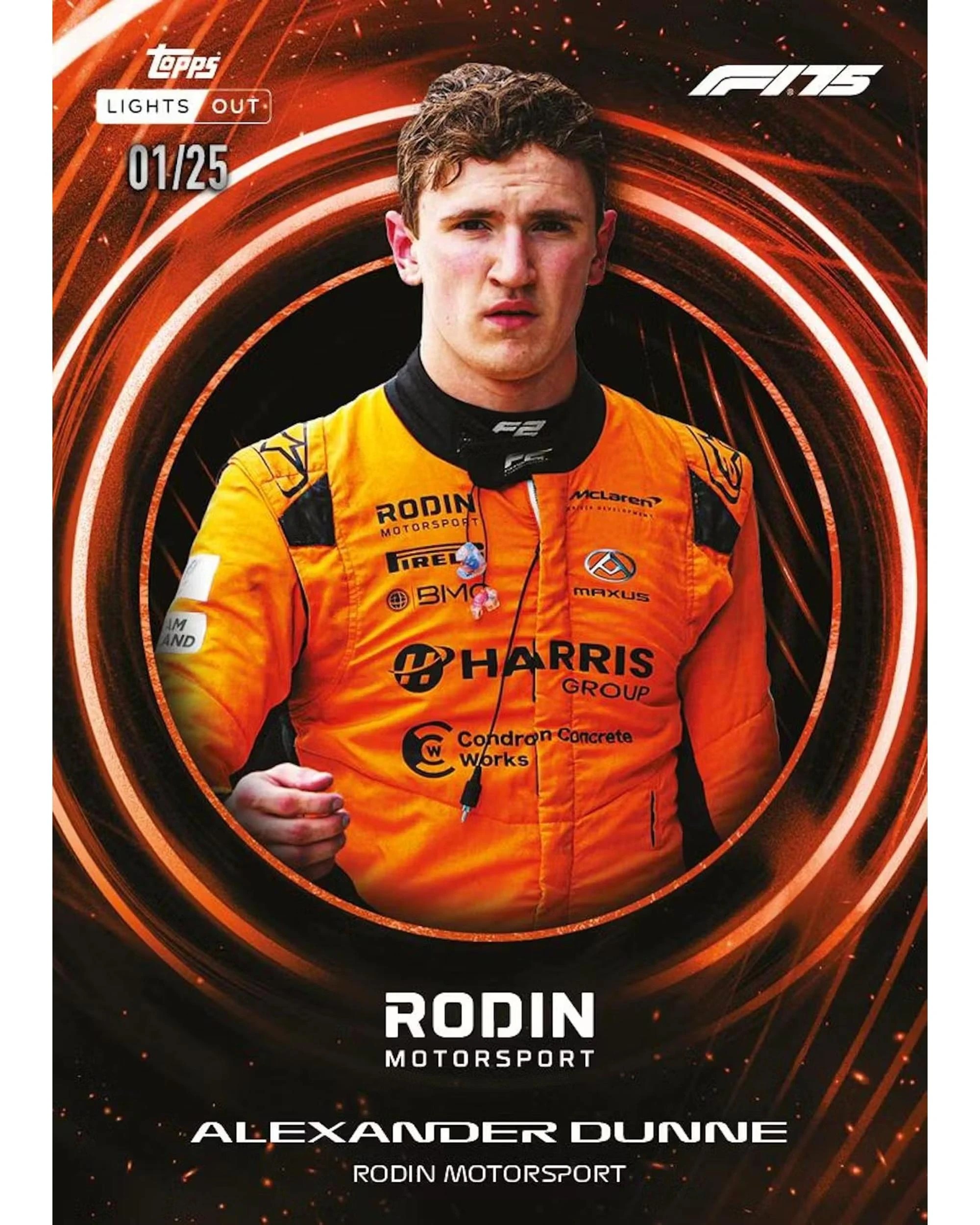 5 Topps 2025 Lights Out Formula 1 F1 Box, 5 of 7